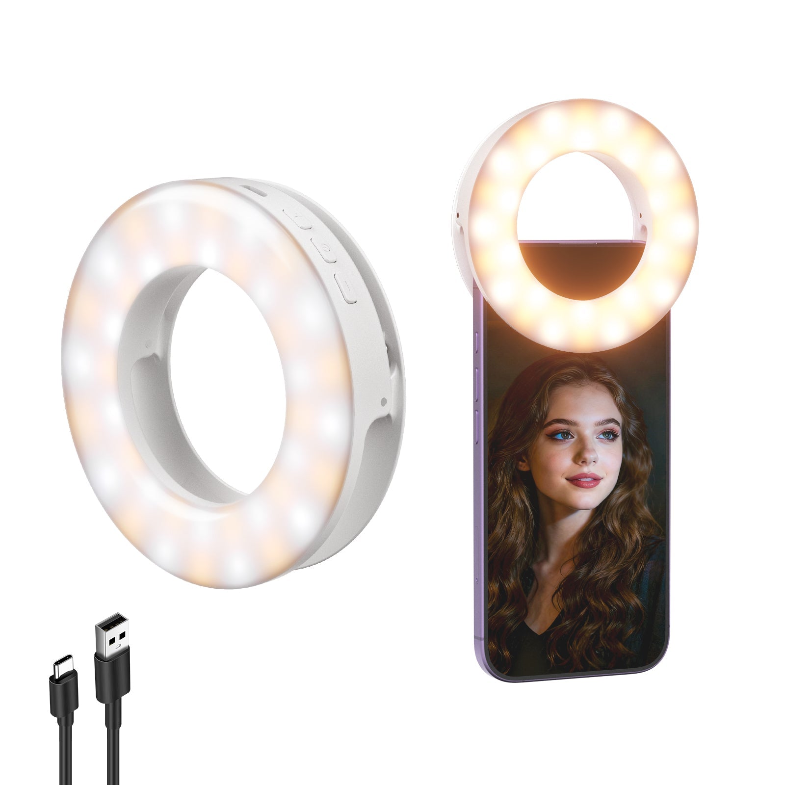 NEEWER ENTRY LEVEL VERSION N28 Mini Selfie Ring Light
