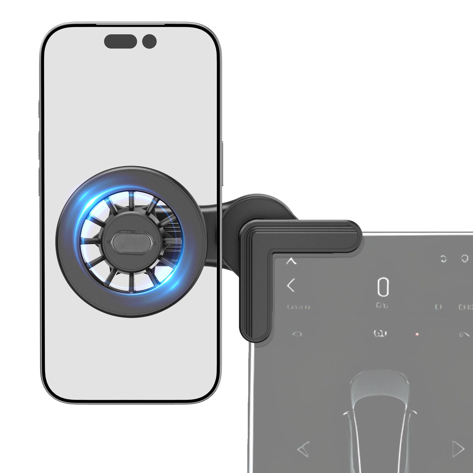 NEEWER ENTRY LEVEL VERSION YW-145A Magnetic Phone Holder For Tesla Model 3/Y
