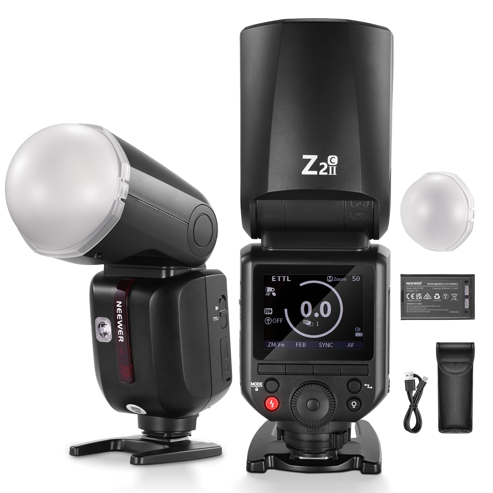 NEEWER Z2II 2.4G TTL Flash Speedlite