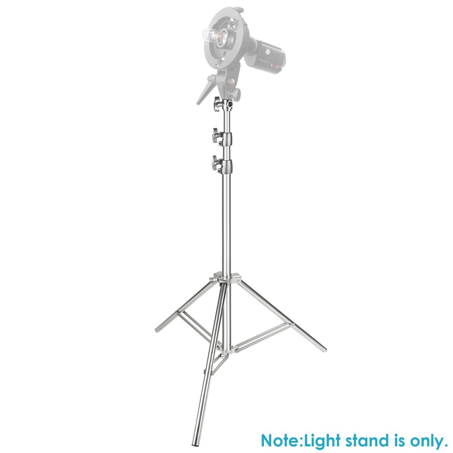 NEEWER 2 Pack Stainless Steel Heavy Duty Light Stand