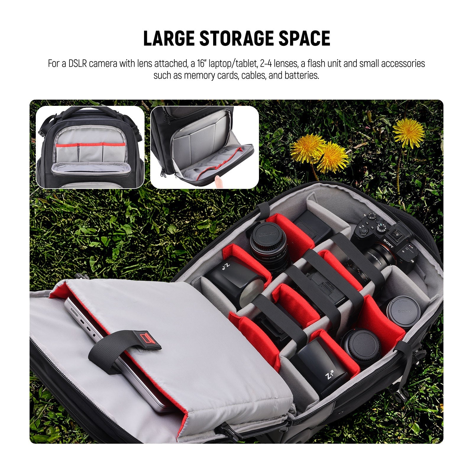 NEEWER PB027 Carry On Camera Roller Bag