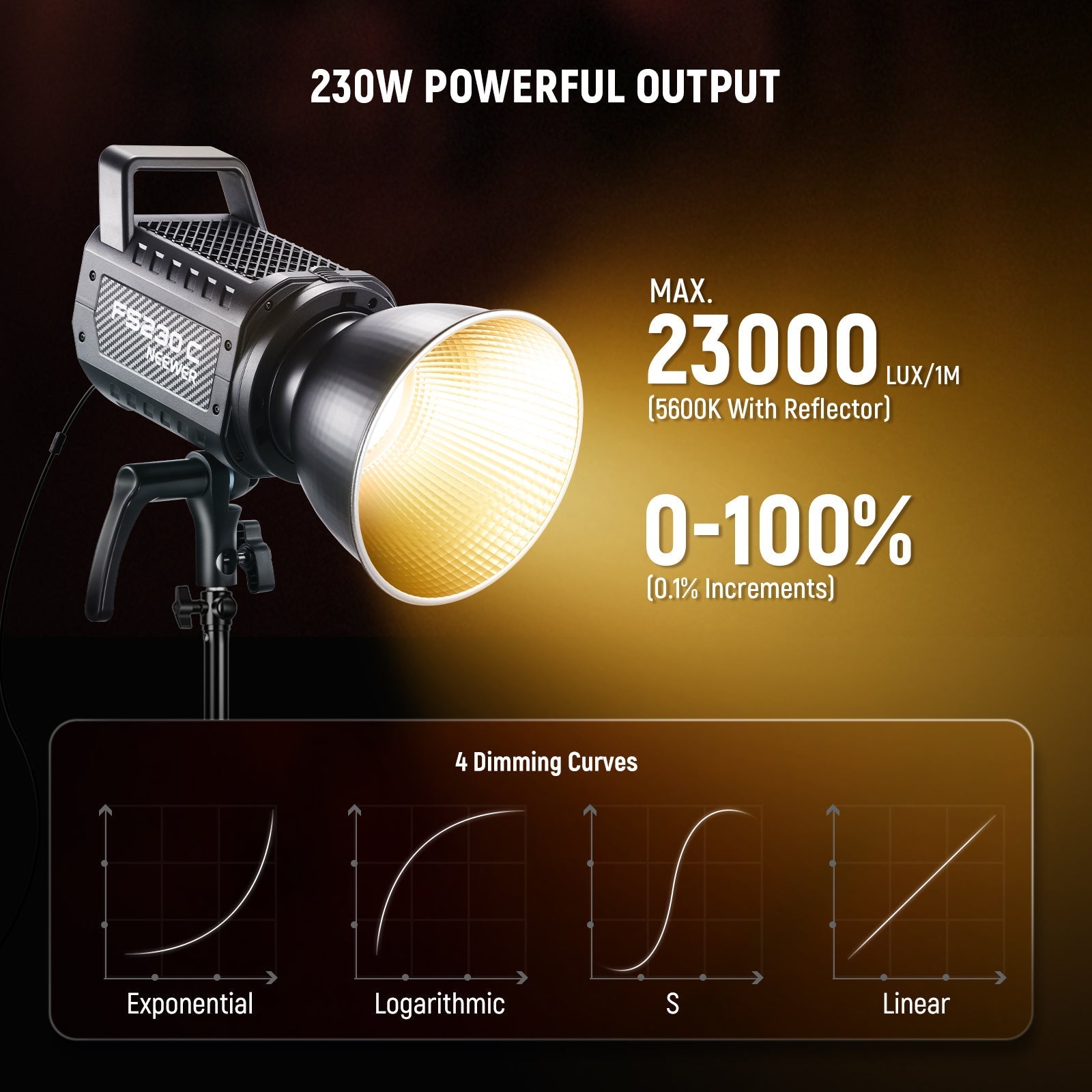 NEEWER FS230C 230W RGB LED Video Light