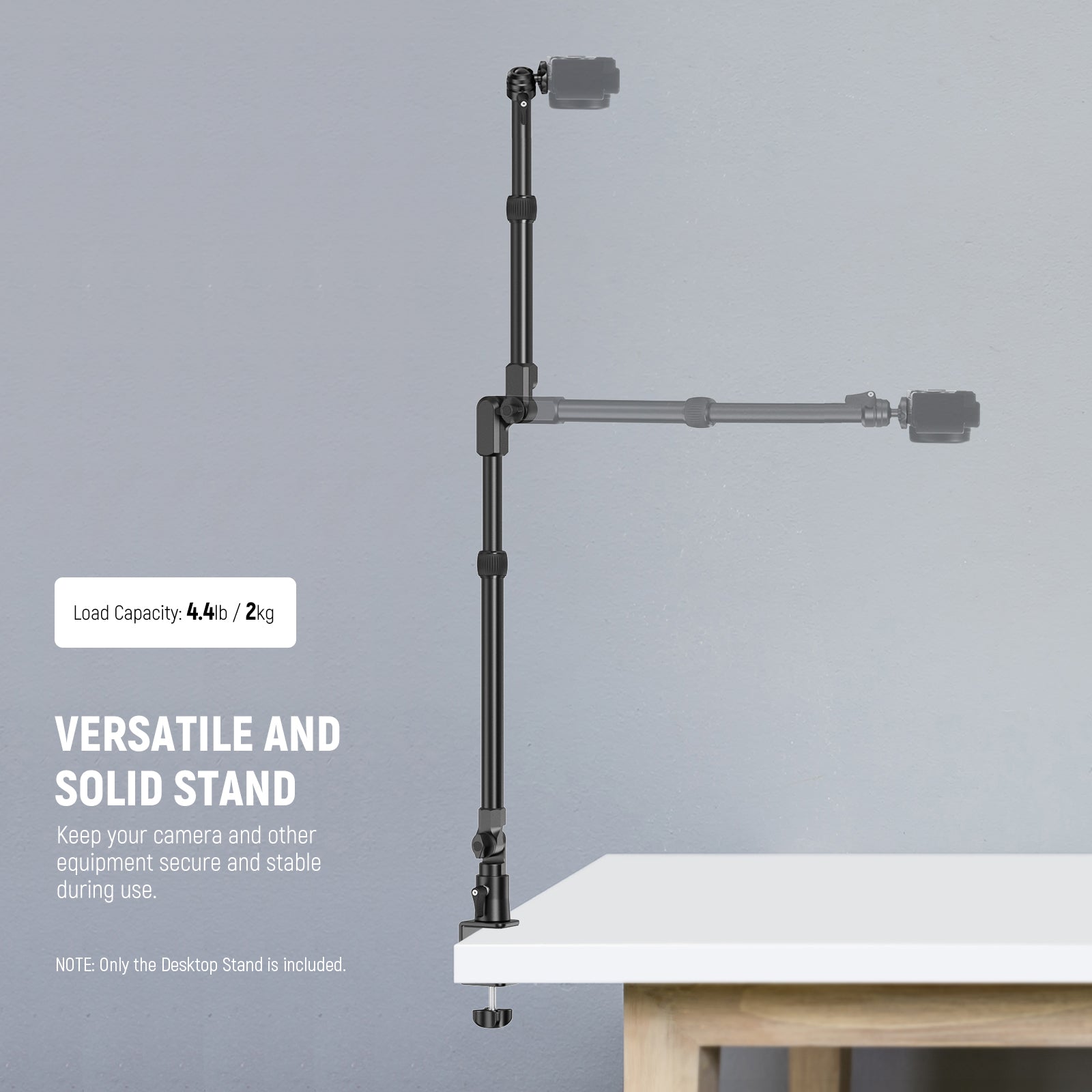 NEEWER DS023 45.5" Overhead Camera Desk Stand