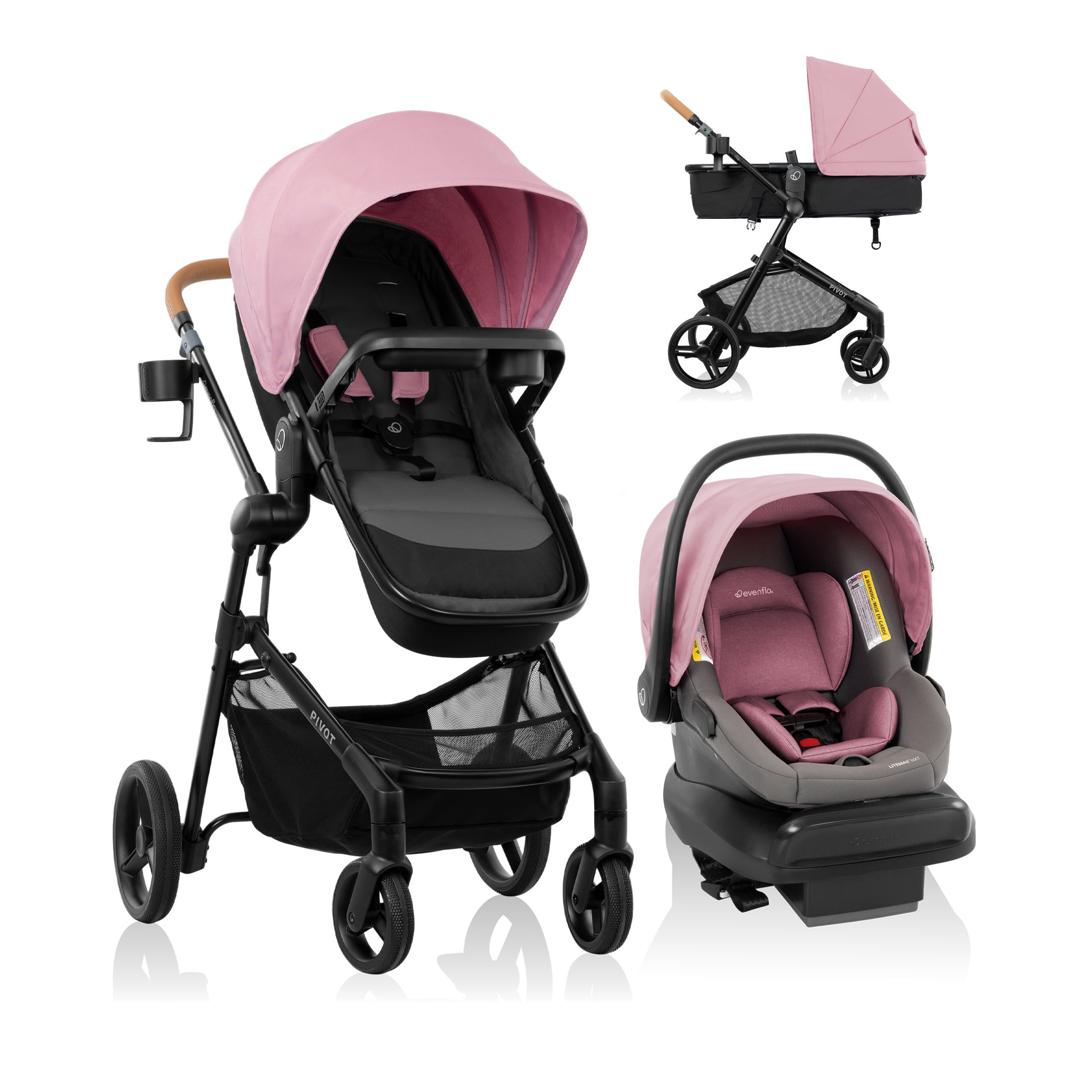 Pivot NXT Travel System with LiteMax NXT Infant Car Seat