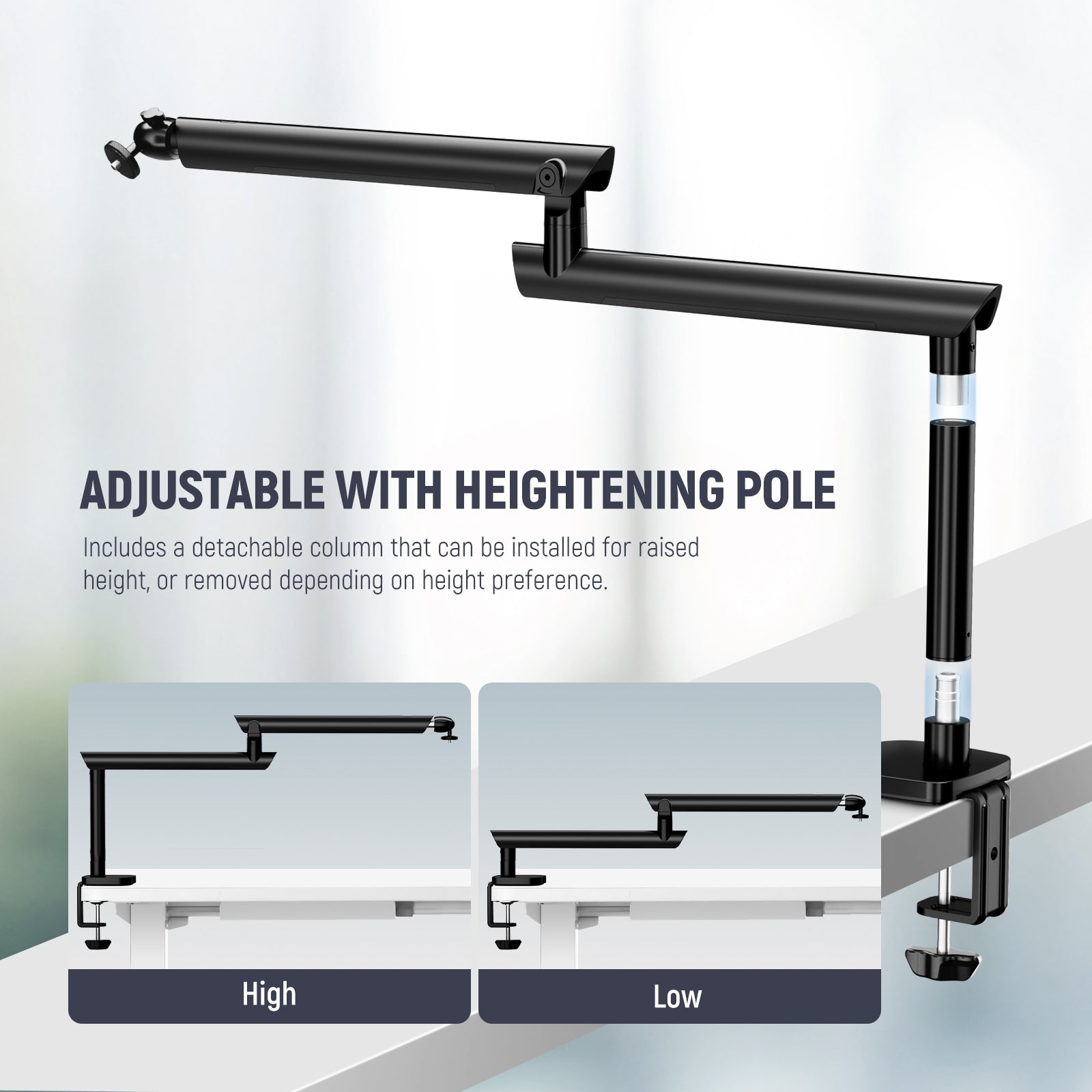 NEEWER MS007 Low Profile Mic Stand