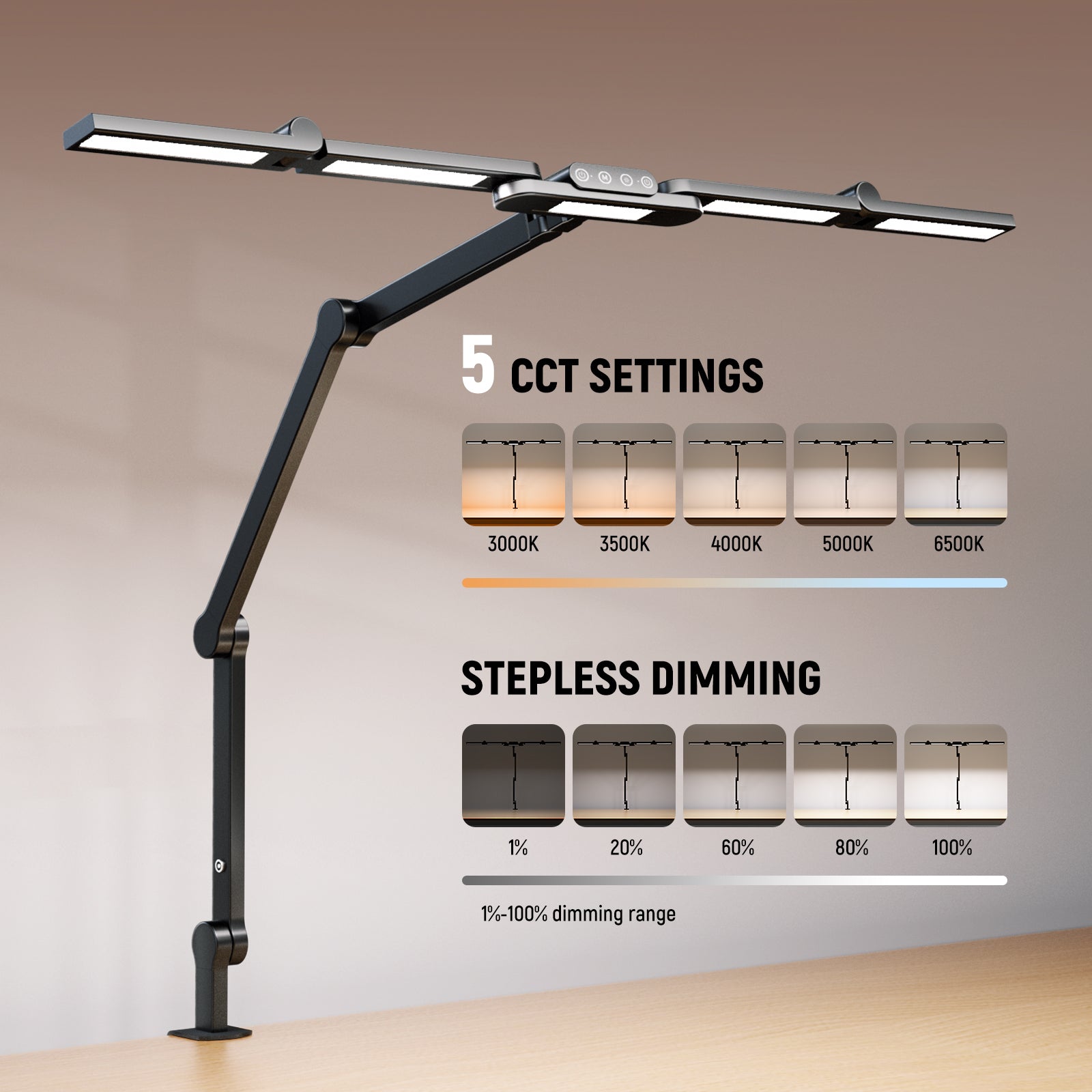 NEEWER BASICS DL01 32.5"  Architect Desk Lamp