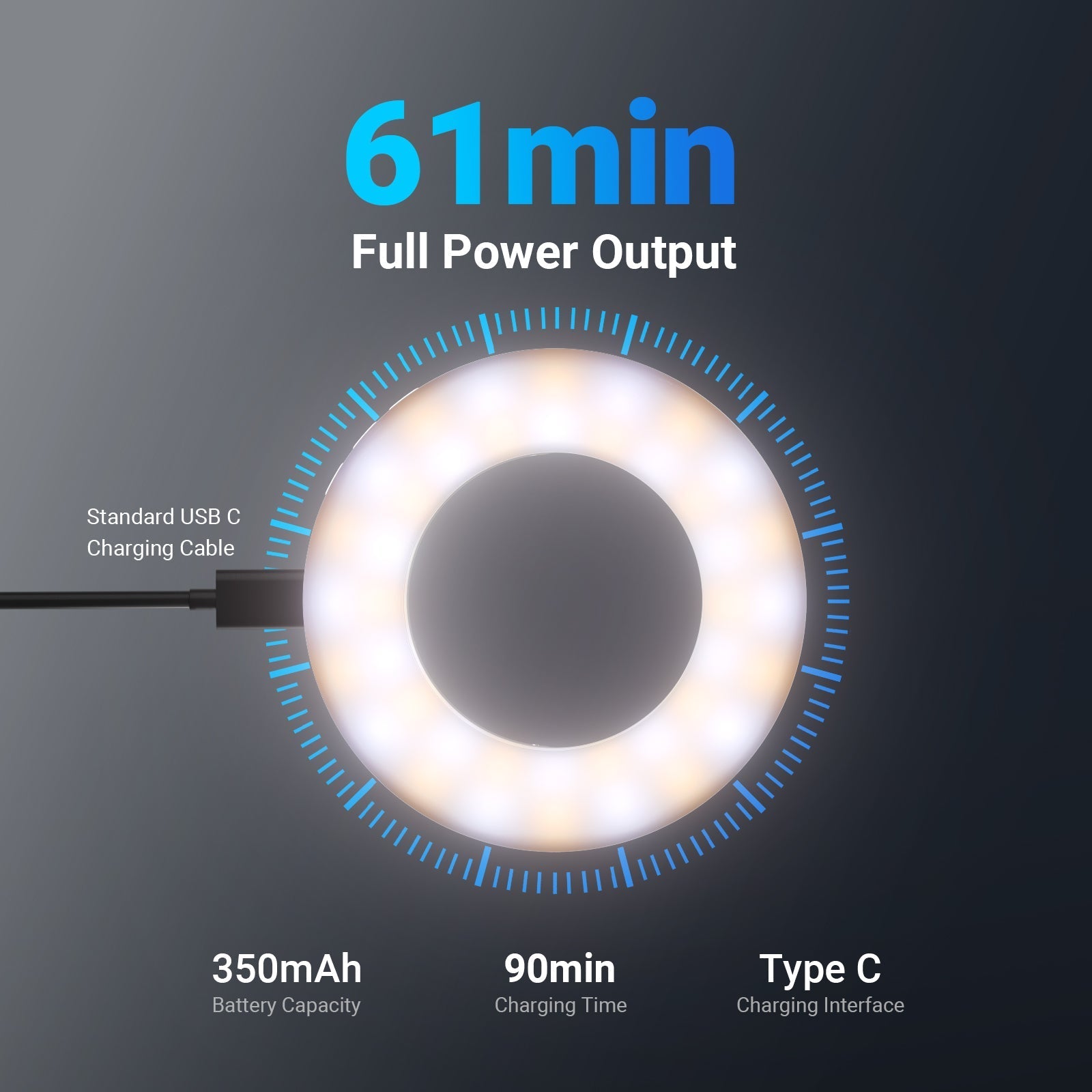 NEEWER ENTRY LEVEL VERSION N28 Mini Selfie Ring Light