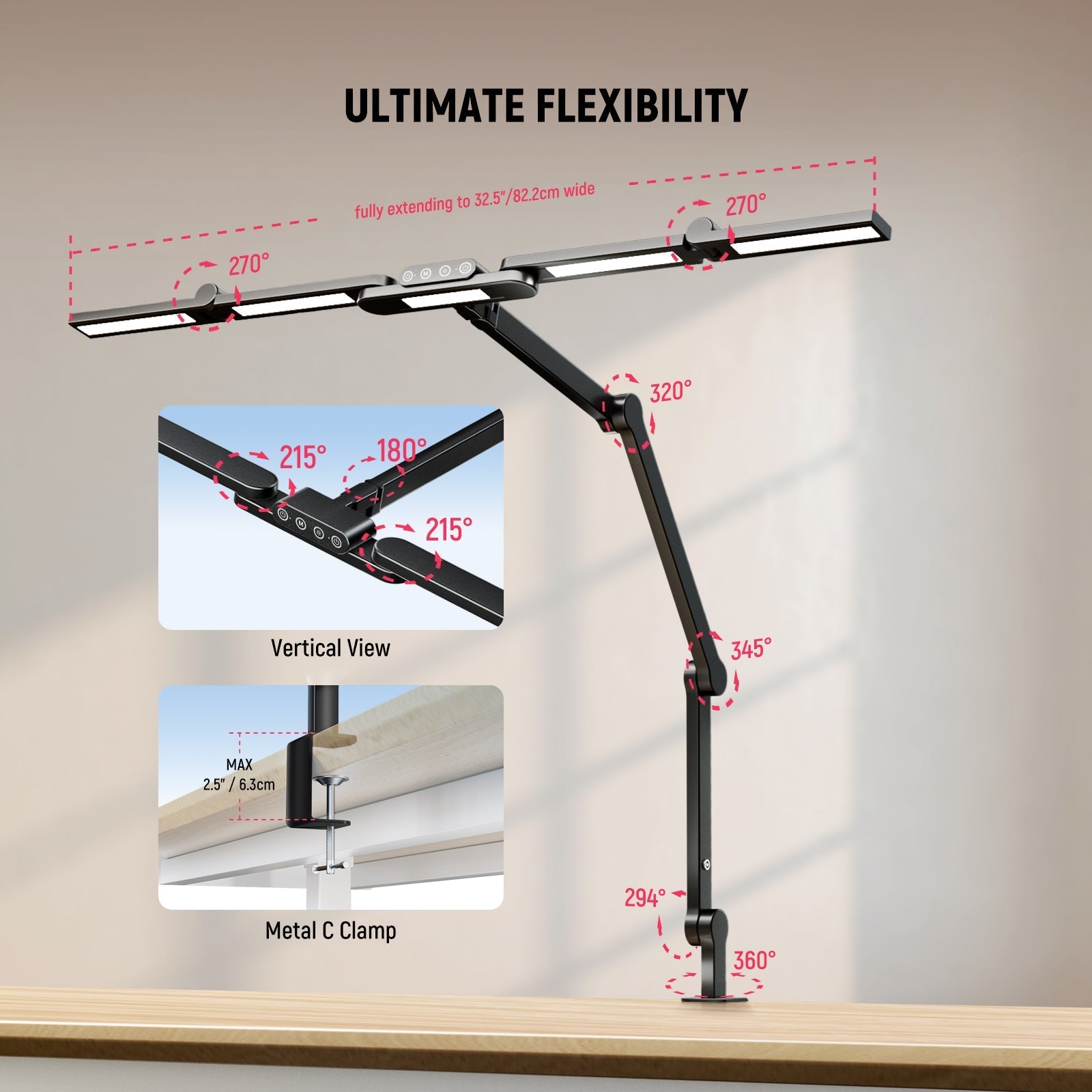 NEEWER BASICS DL01 32.5"  Architect Desk Lamp
