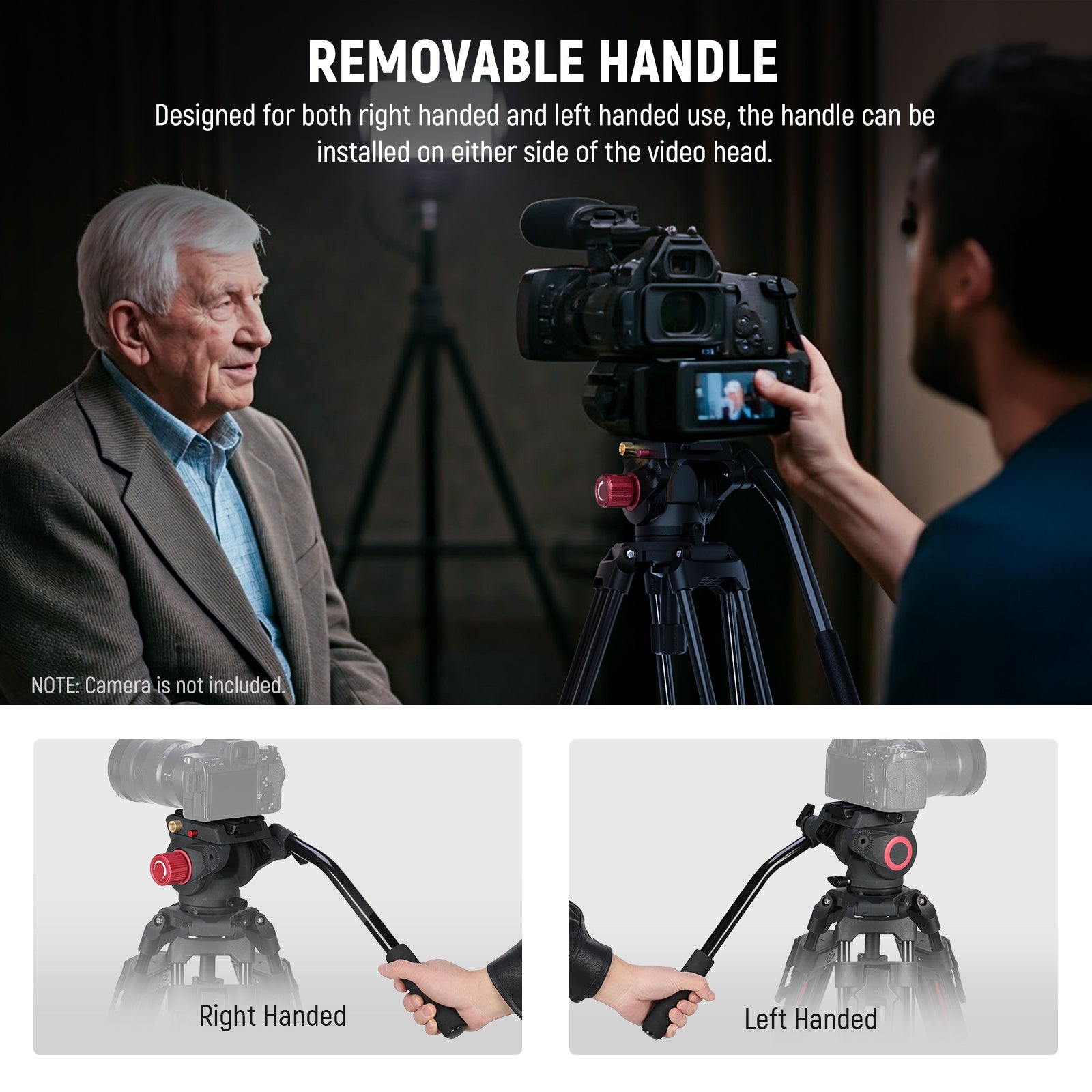 NEEWER LL38 79" Professional Video Tripod