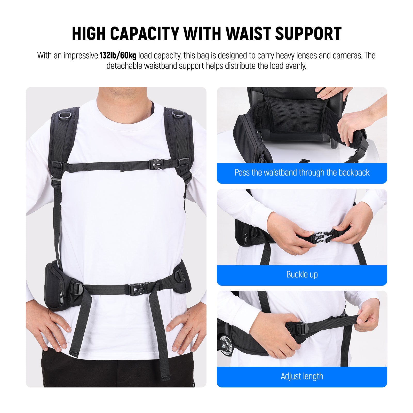 NEEWER PB027 Carry On Camera Roller Bag