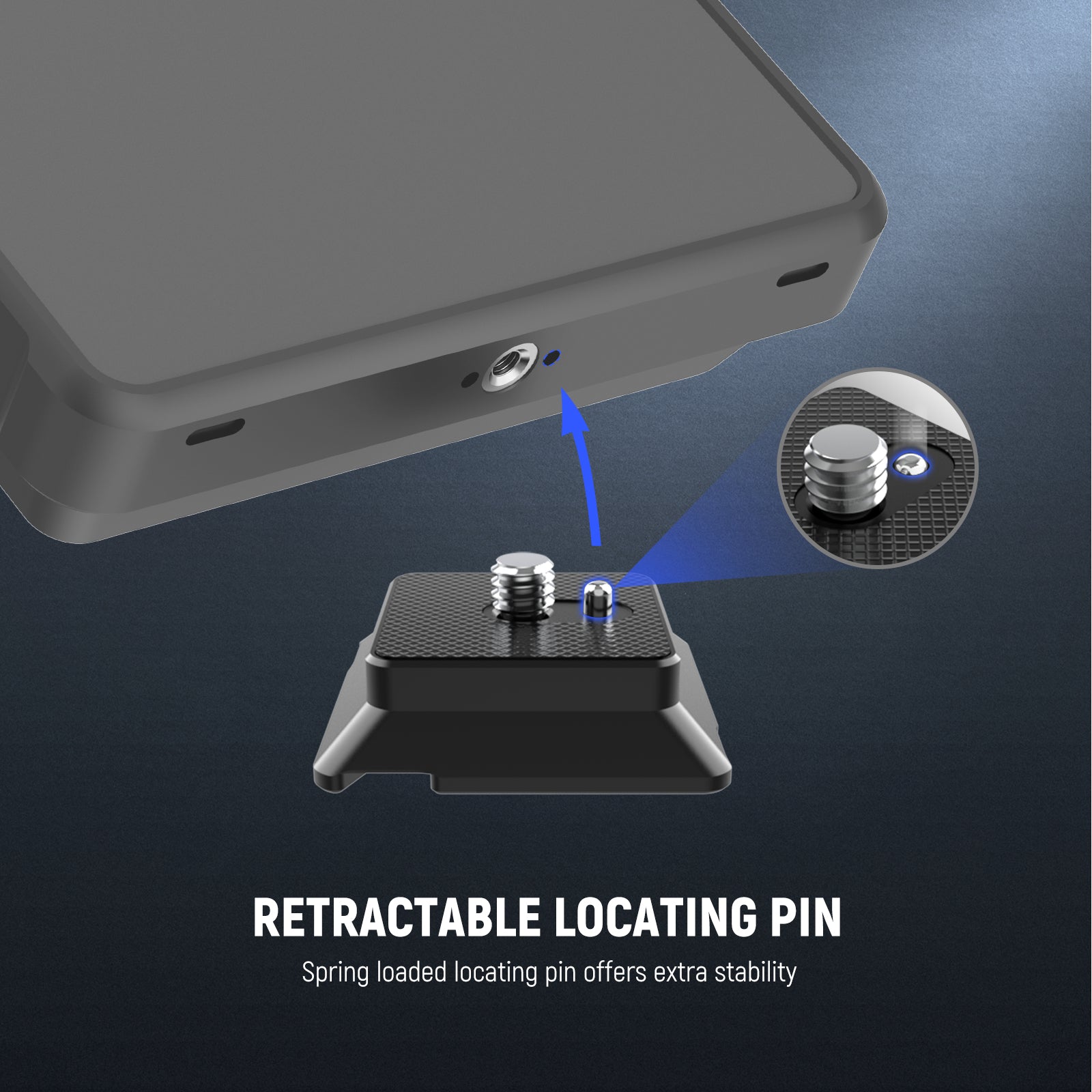 NEEWER UA078 Arca Type Quick Release Plate with 1/4" Screw