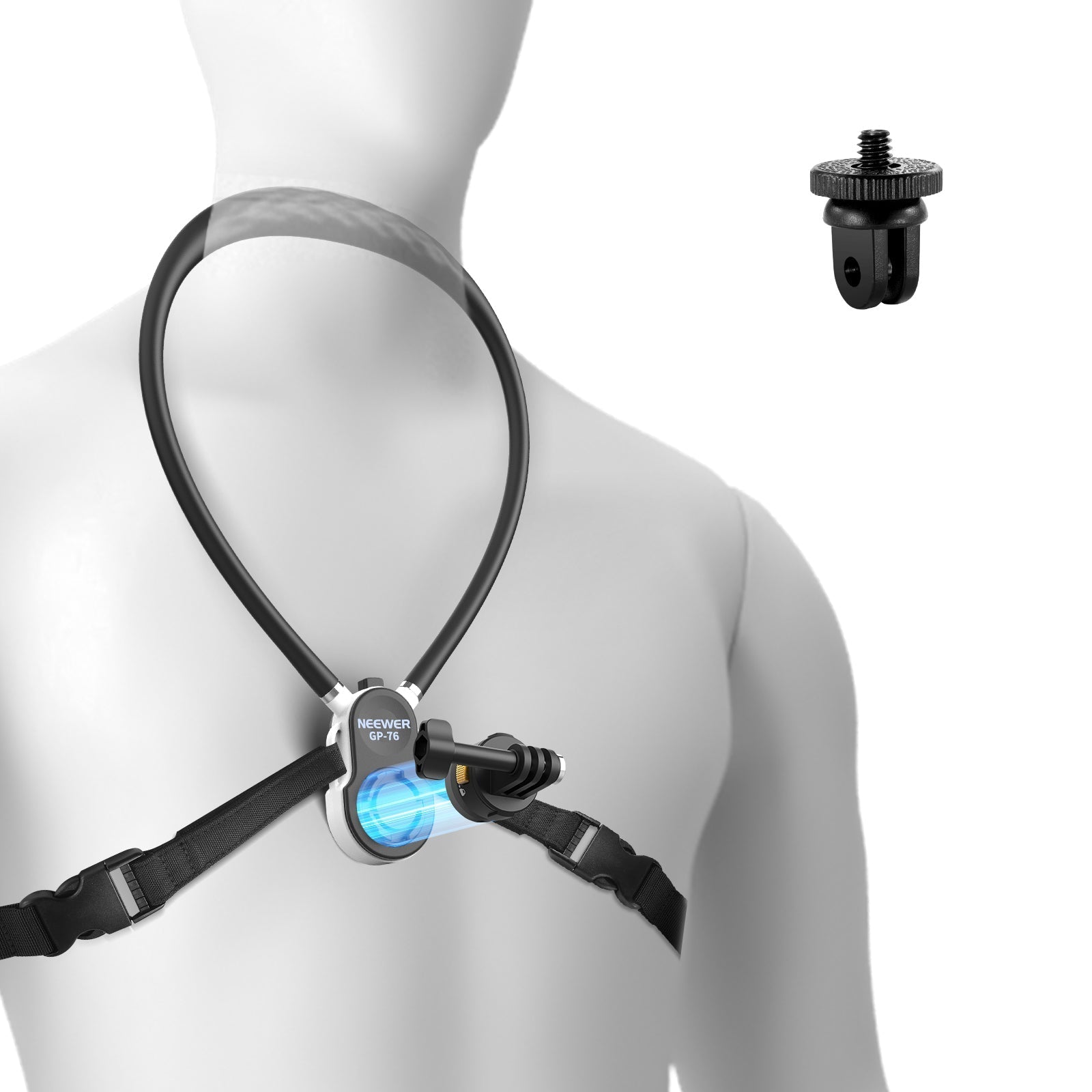 NEEWER GP-76 Magnetic Neck Mount For Action Cameras