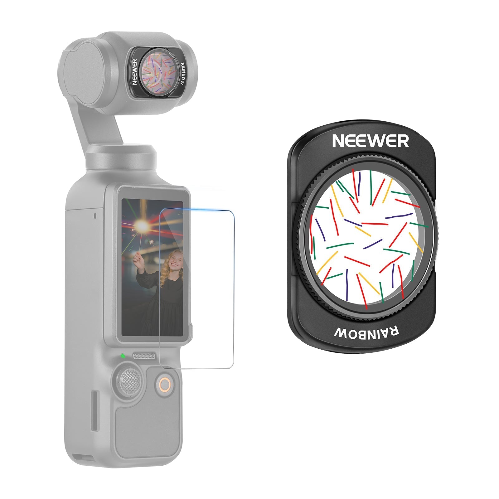 NEEWER Effect Filter For DJI Osmo Pocket 3 / Pocket 4 & Xtra Muse