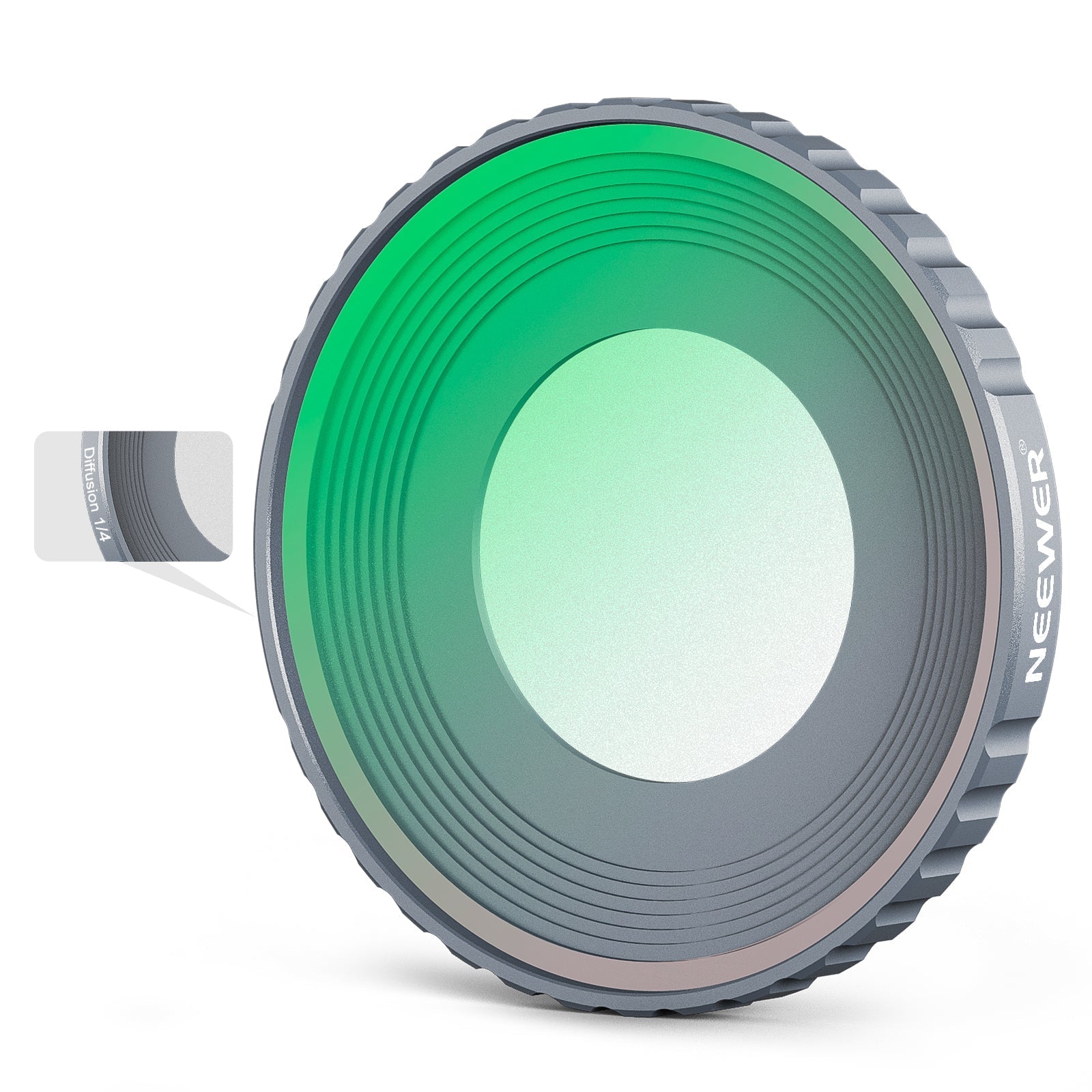 NEEWER CPL/Black Diffusion Filter For DJI Osmo Action 5 Pro & Action 4