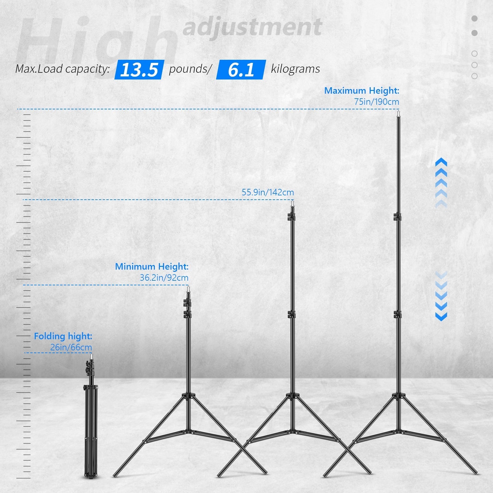 NEEWER ST-190 190cm Photography Light Stand