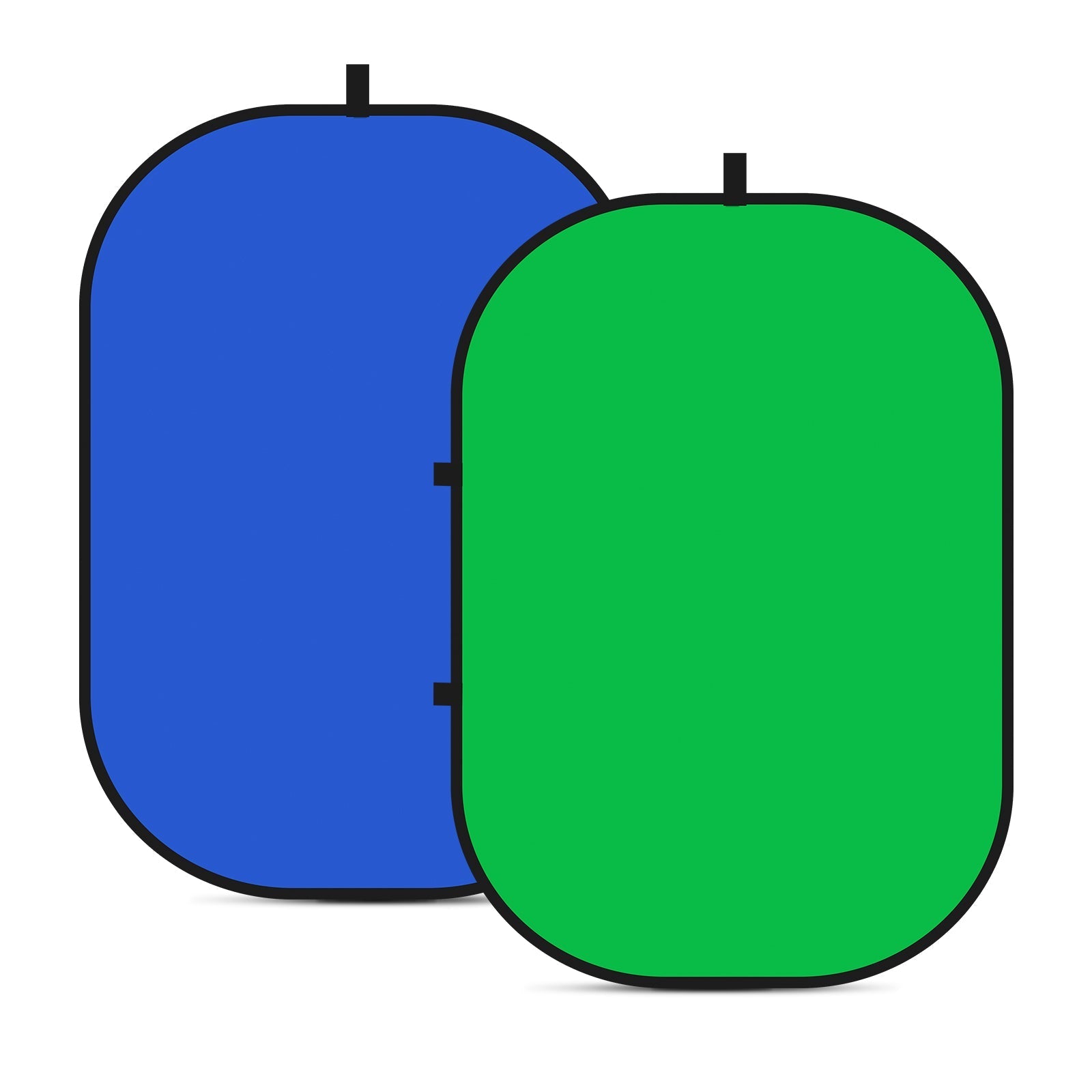 NEEWER 1.5x2m / 5x7ft 2-in-1 Collapsible Backdrop (Blue&Green)