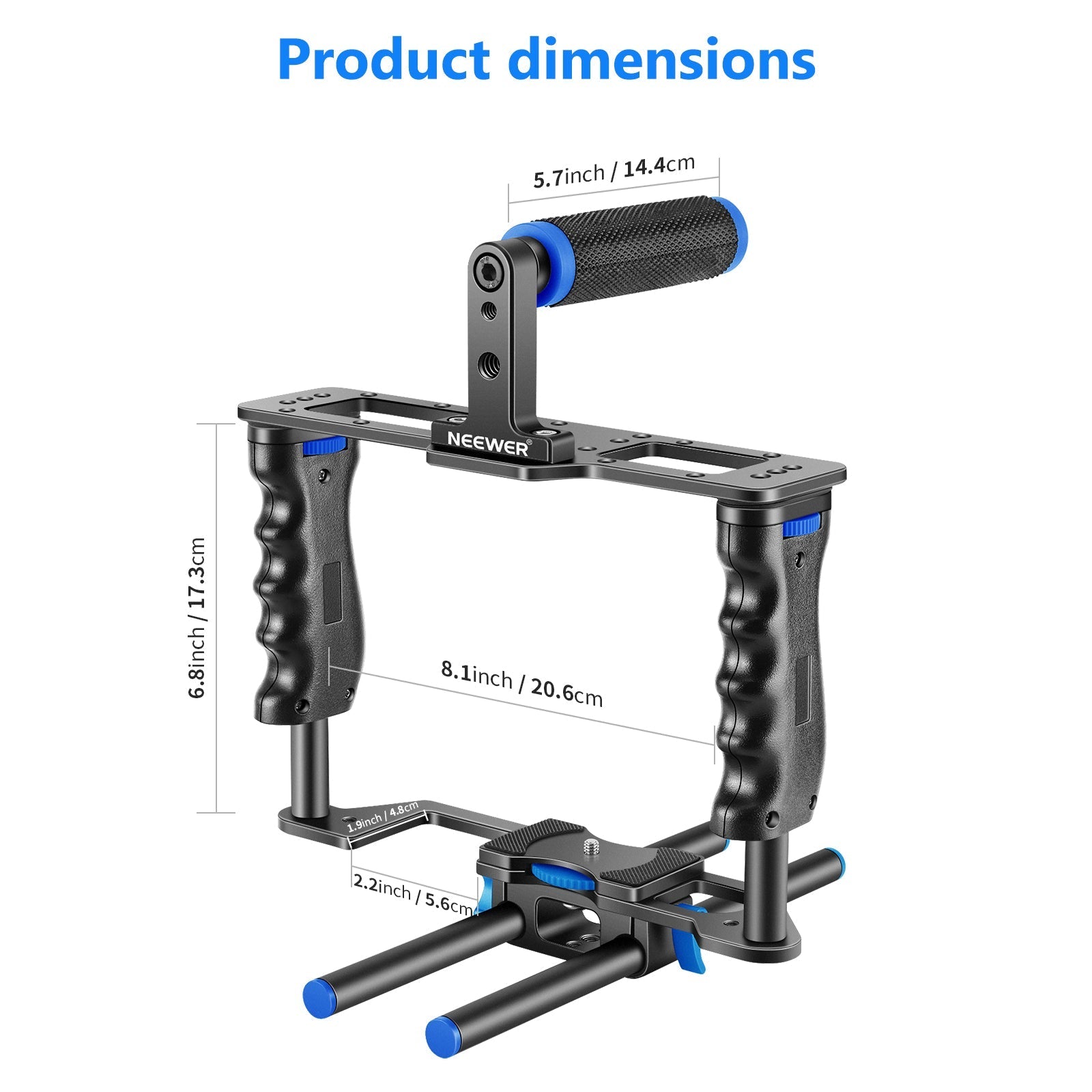 NEEWER CG-MF Aluminum Alloy Camera Cage Kit