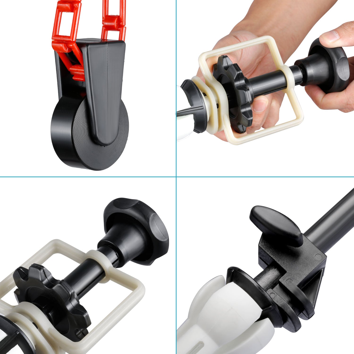 NEEWER 4-Roller Manual Background Support System