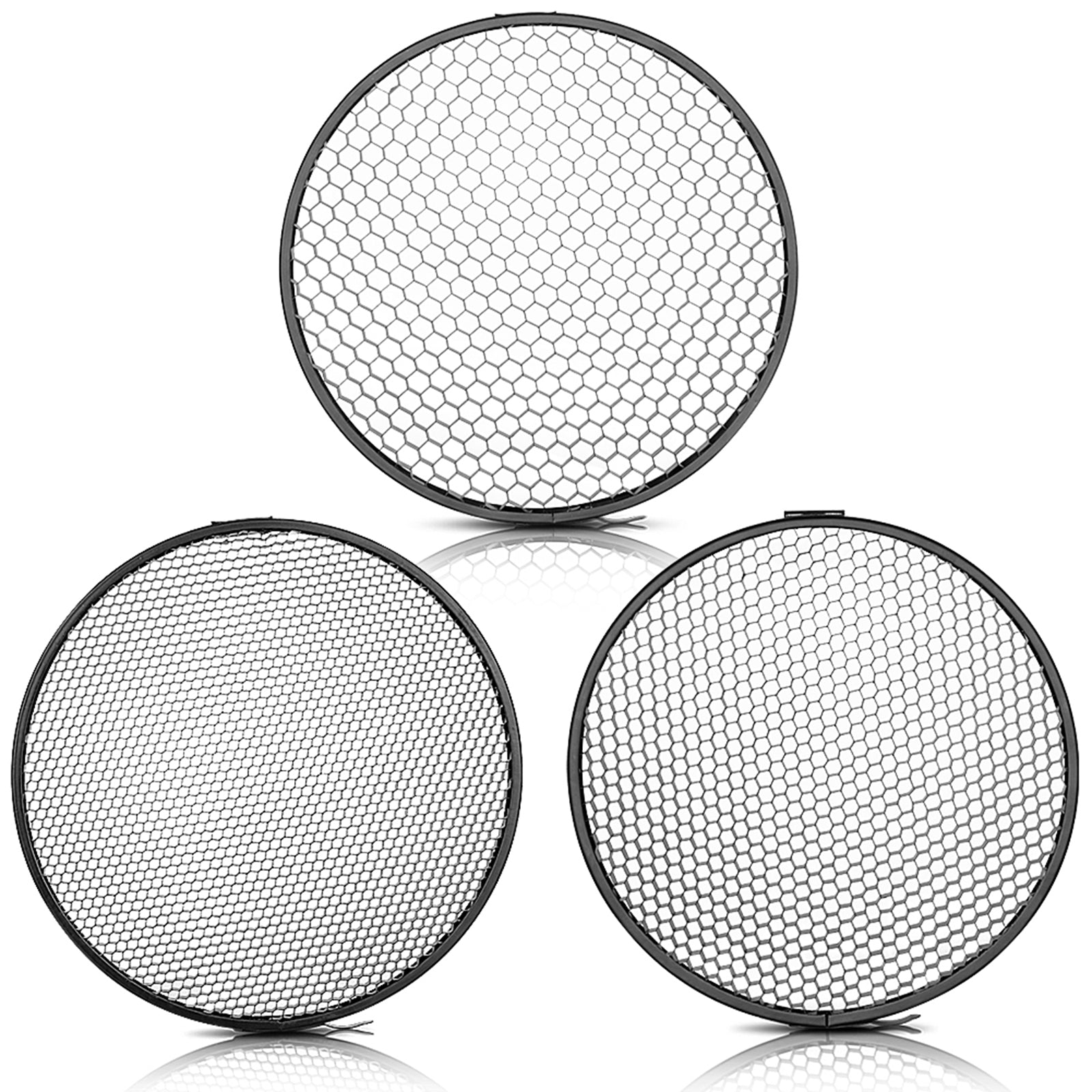 NEEWER 6.6"/16.8cm Aluminum Alloy Honeycomb Grid Set