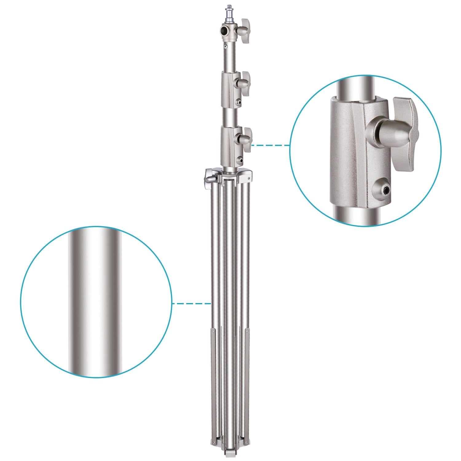NEEWER Stainless Steel Photography Light Stand