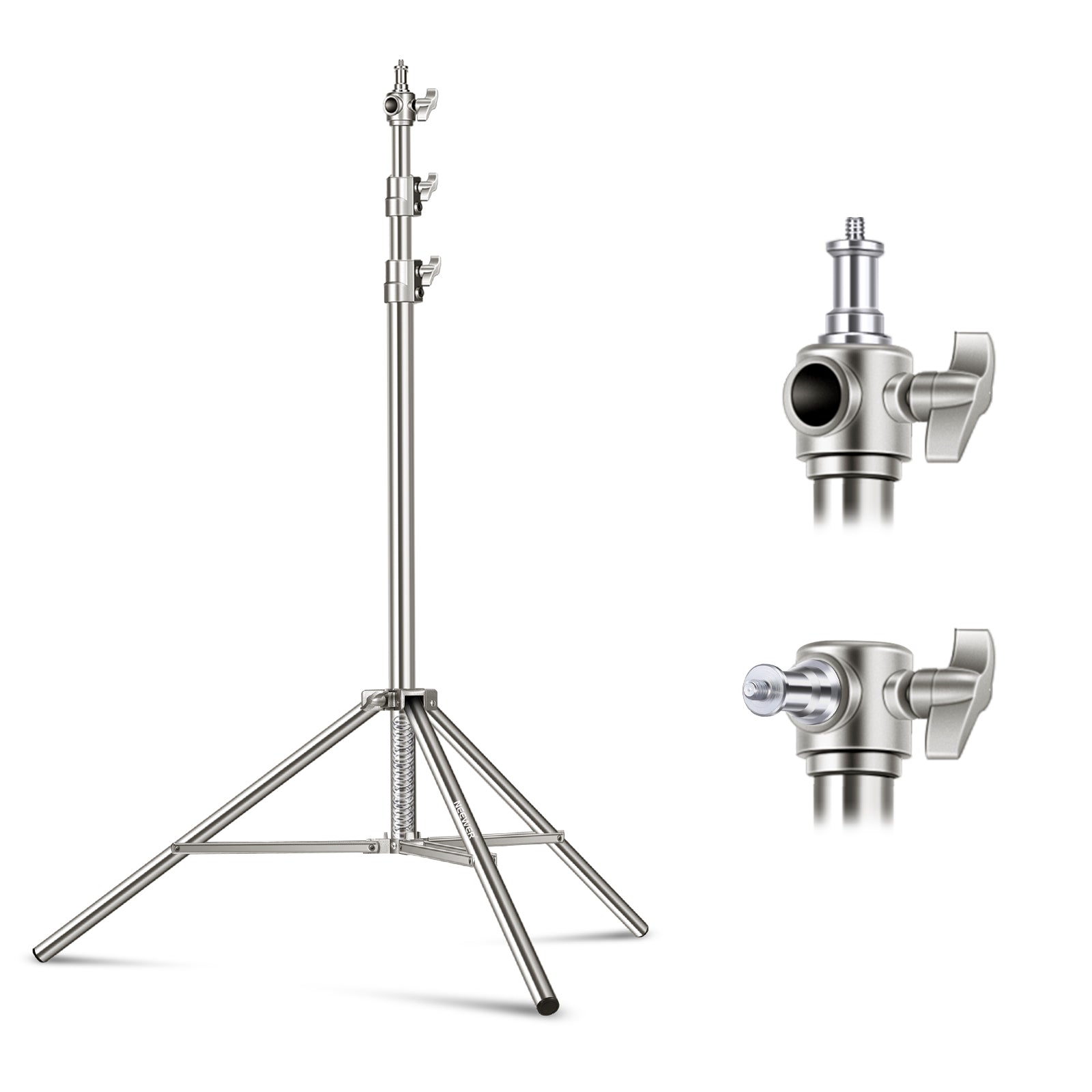 NEEWER Stainless Steel Photography Light Stand