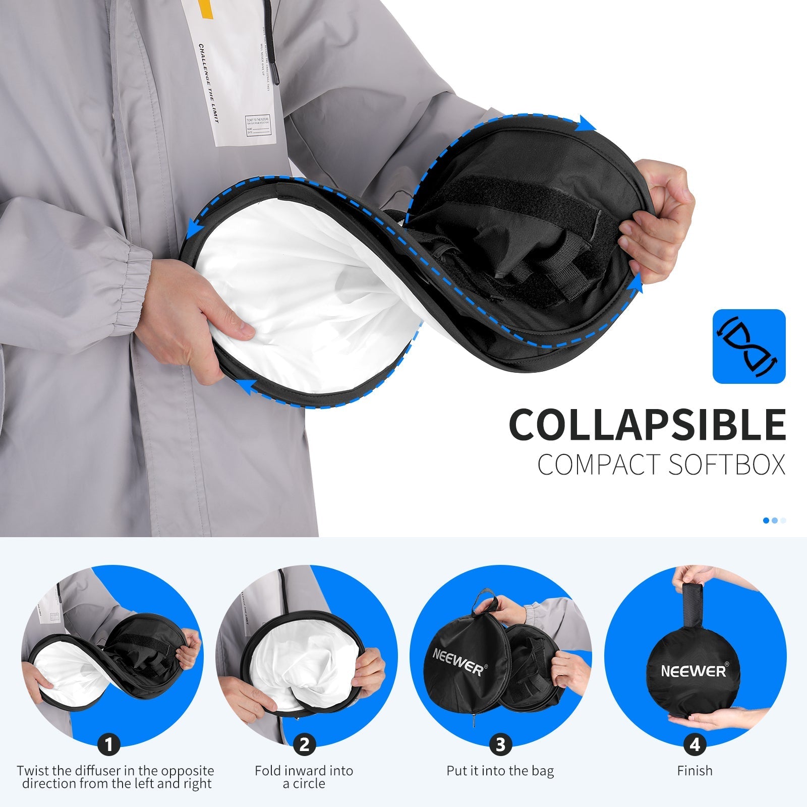 NEEWER LED Light Panel Softbox for 660 LED Panel Light