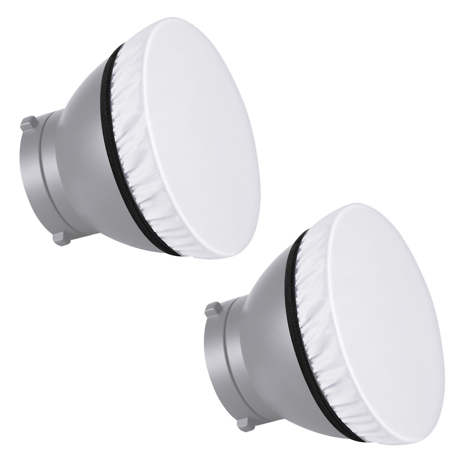 NEEWER 2-Pack 7" / 18CM Soft Diffuser Sock For Strobe Light