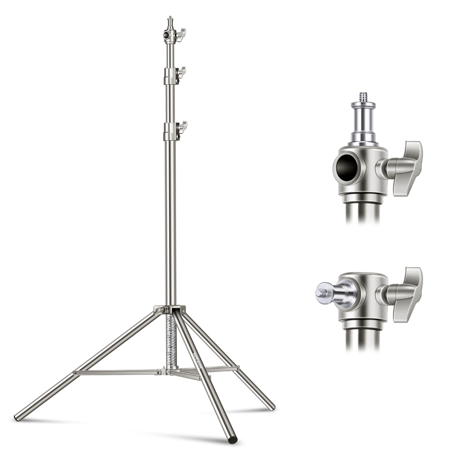 NEEWER Stainless Steel Photography Light Stand