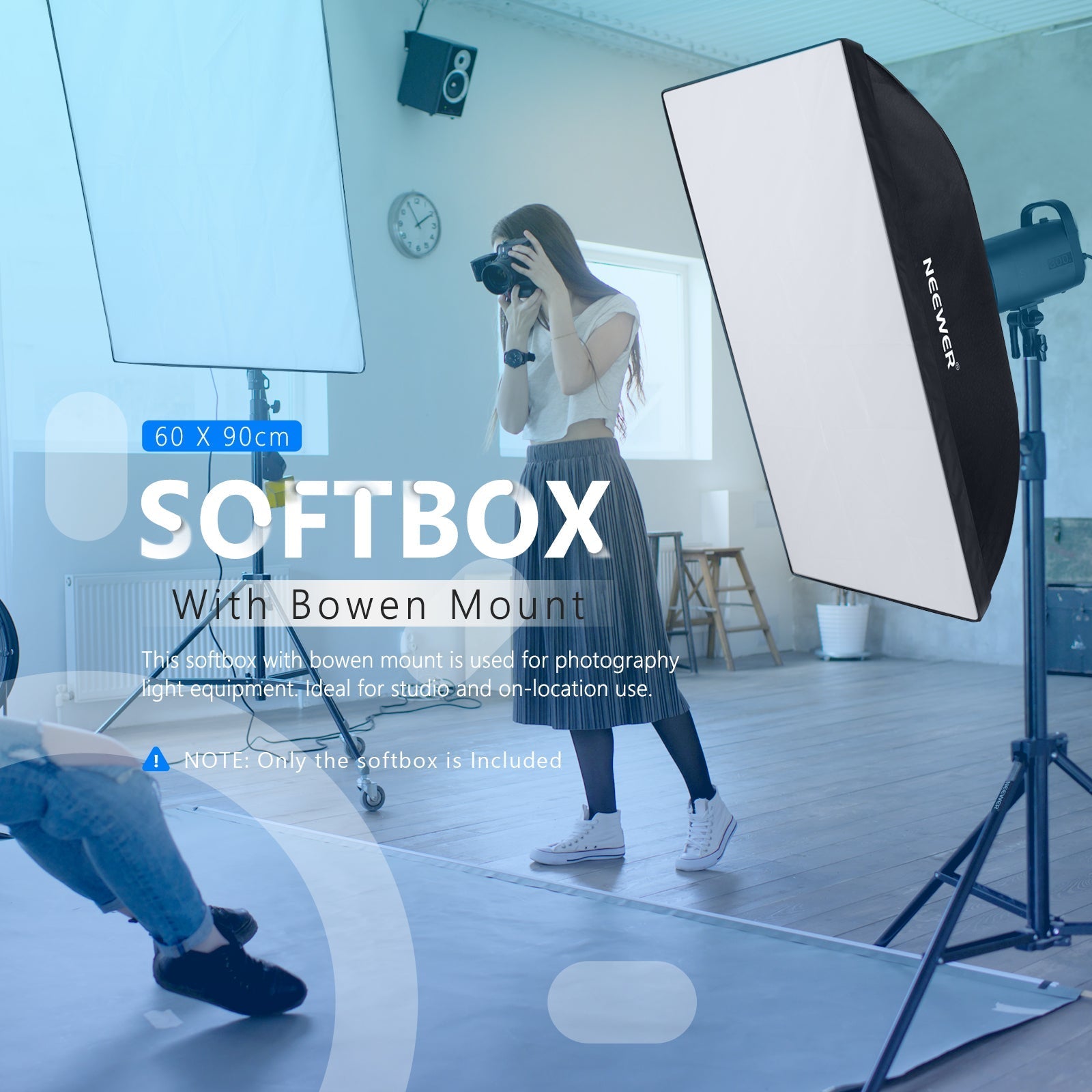 NEEWER SB-BW6090 60x90cm/23.6"x35.4" Rectangular Softbox