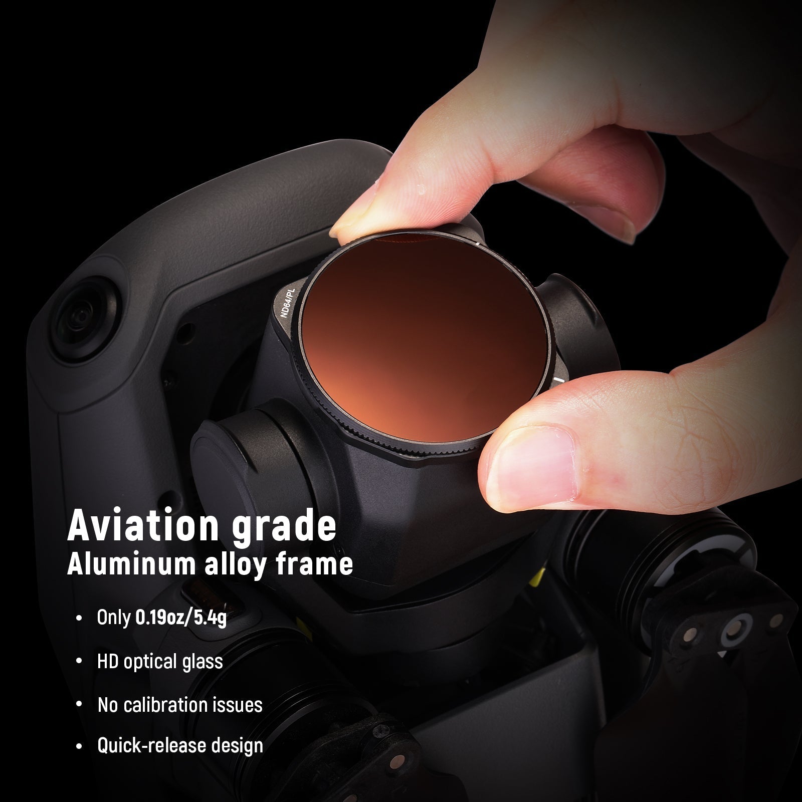 NEEWER FL-DJ11 4-Pack ND Filter Set for DJI Mavic 3