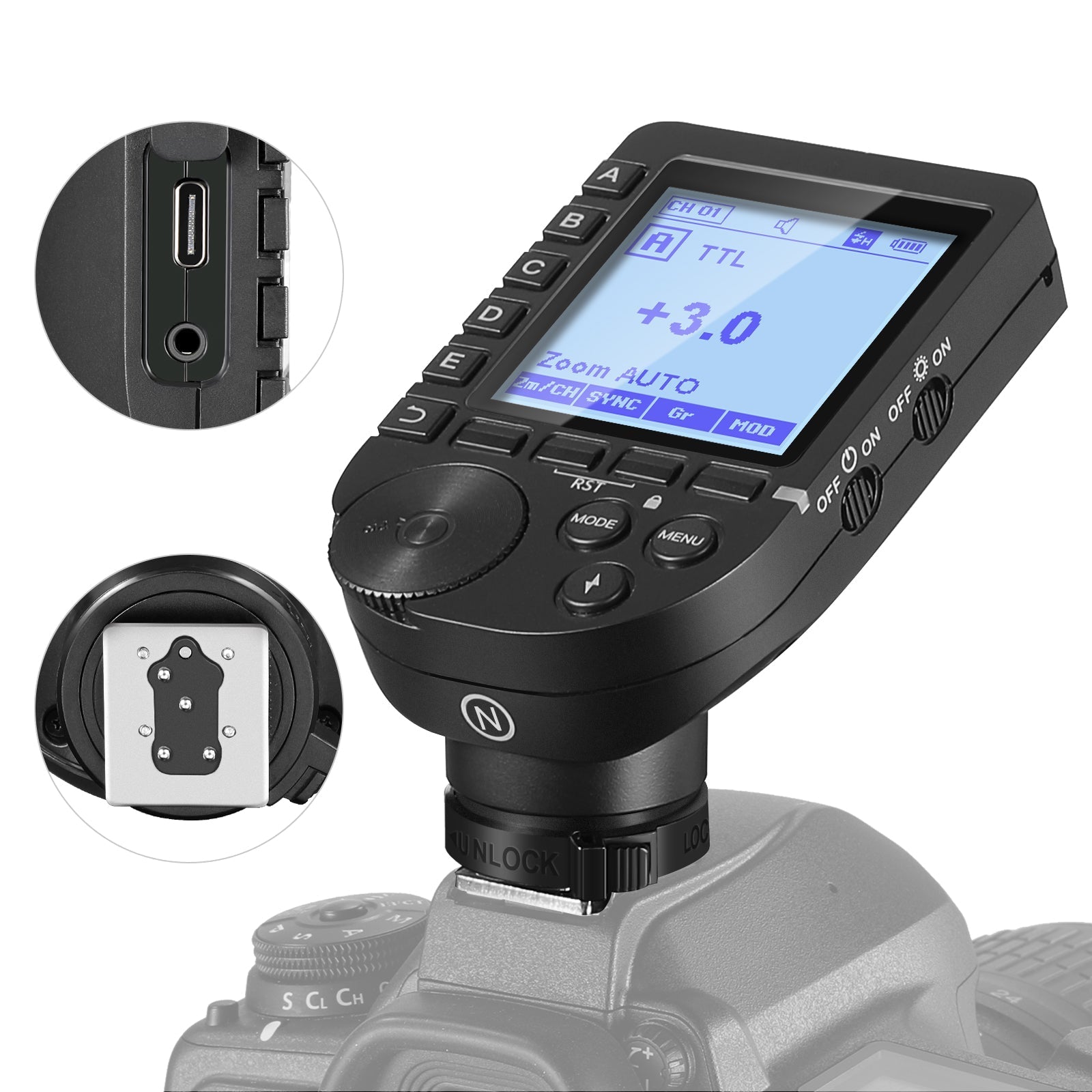 NEEWER QPRO TTL Wireless Trigger for Camera