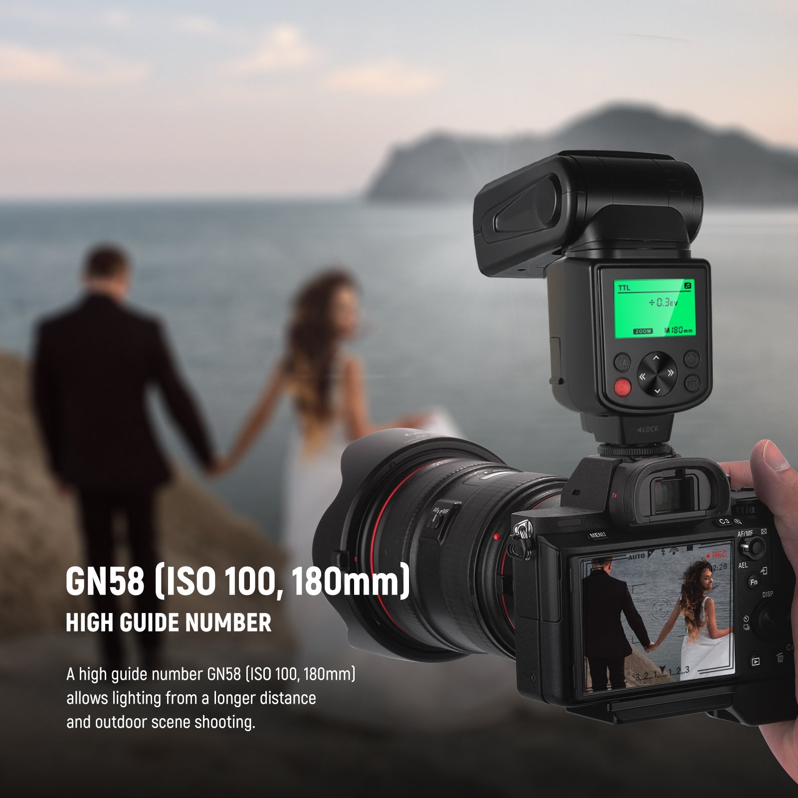 NEEWER NW635II-S TTL Camera Flash Speedlite