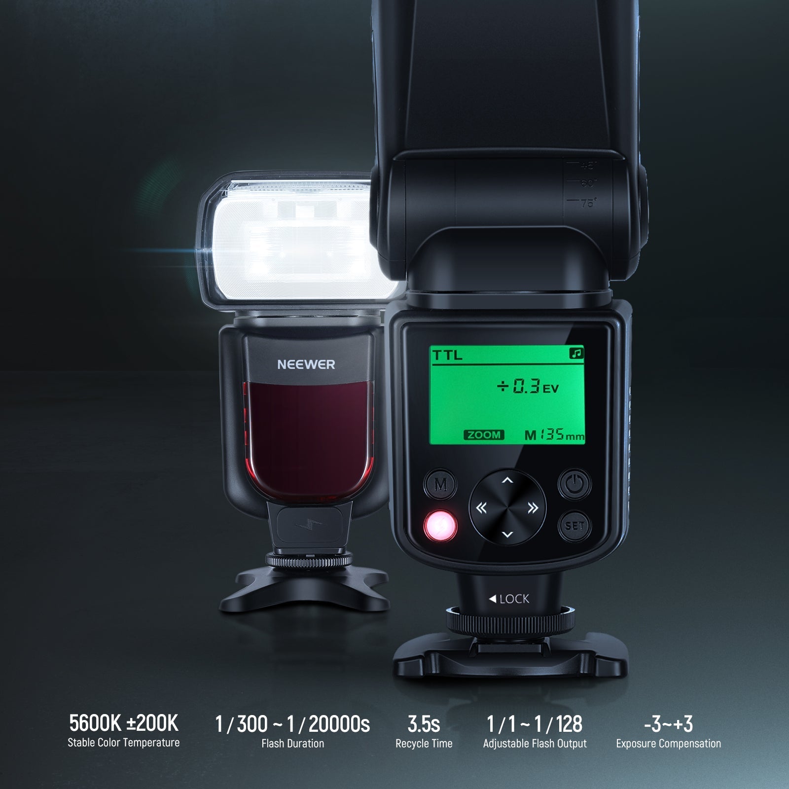 NEEWER NW635II-S TTL Camera Flash Speedlite