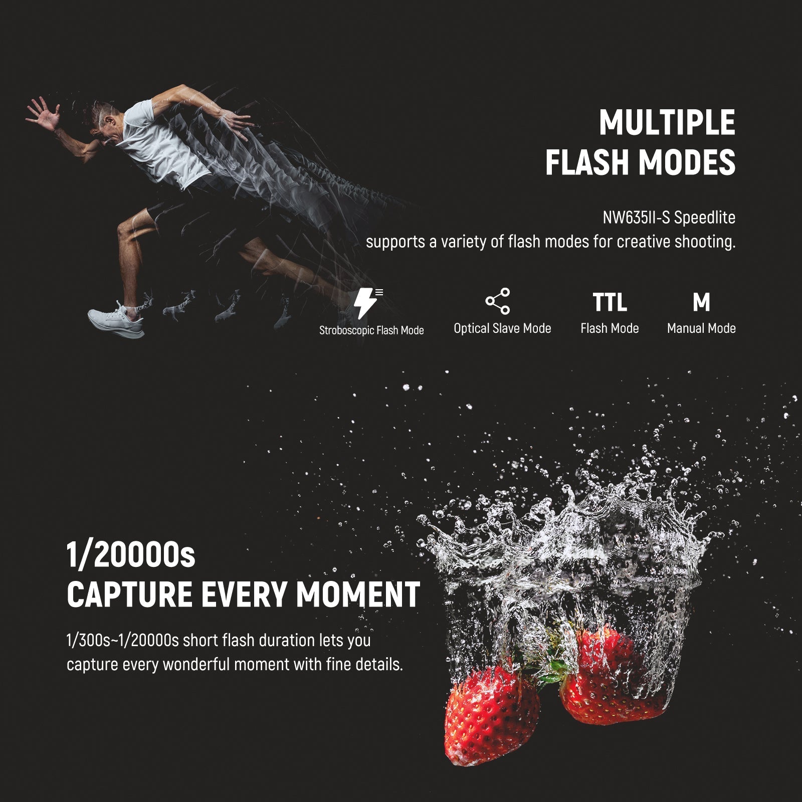 NEEWER NW635II-S TTL Camera Flash Speedlite