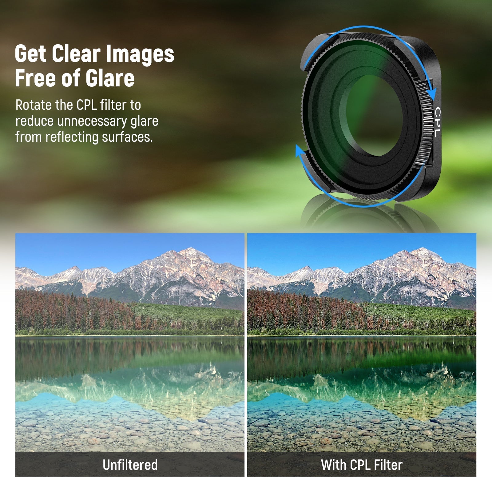NEEWER 4 Pack ND Filter Set For GoPro Hero 13 12 11 10 9