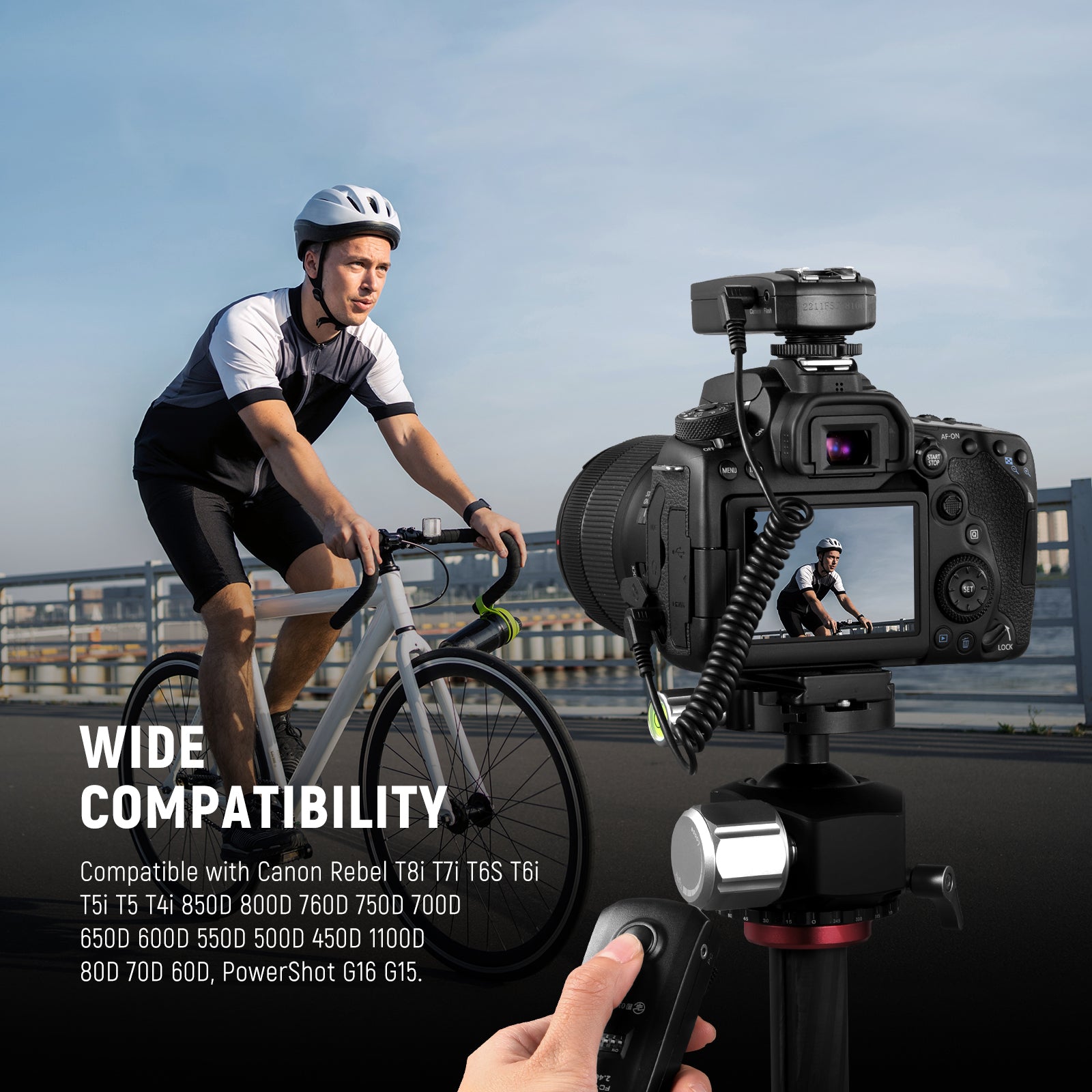 NEEWER 2.5mm to C1 Remote Shutter Release Cable for Canon