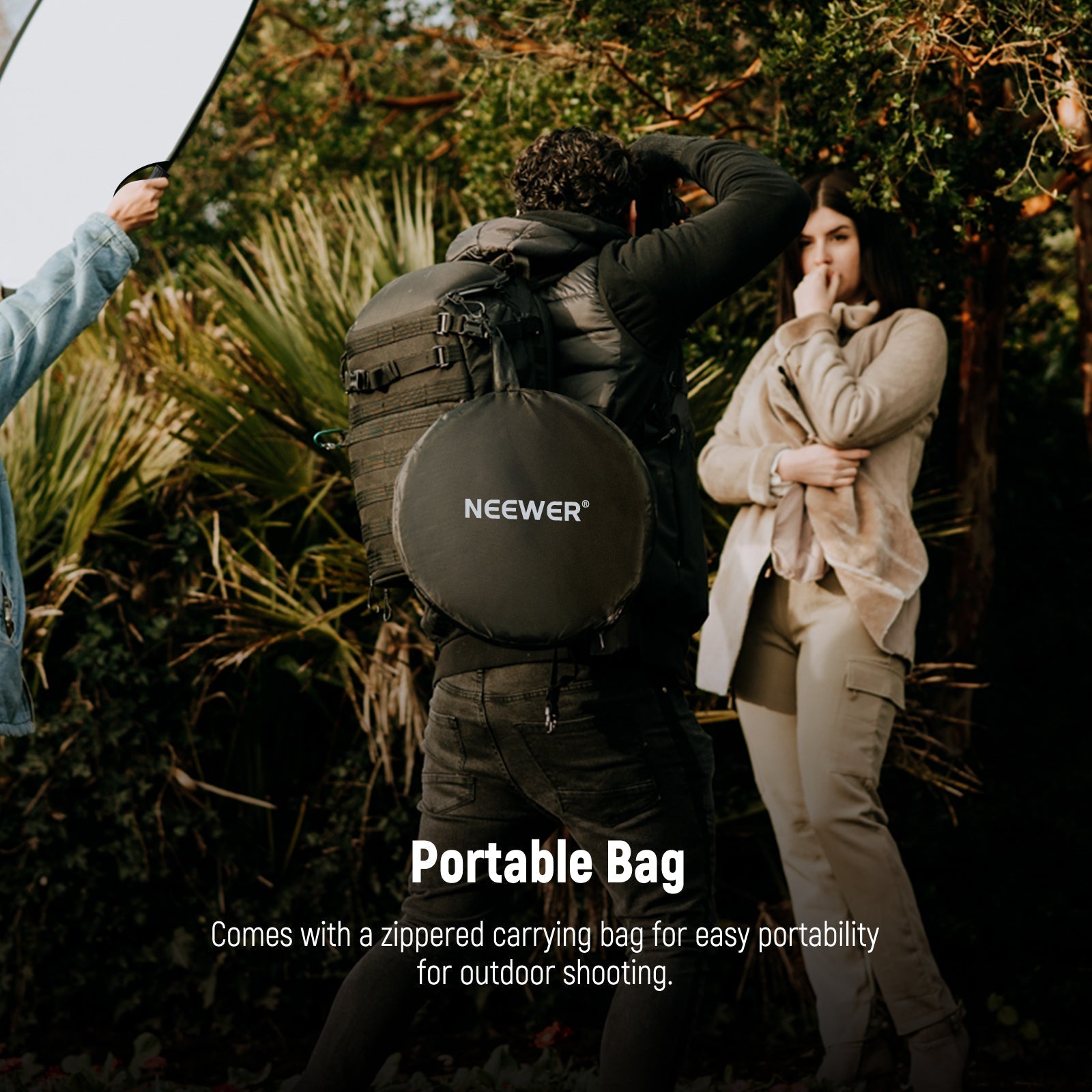 NEEWER RF-80II 5 in 1 Handheld Foldable Light Reflector Kit