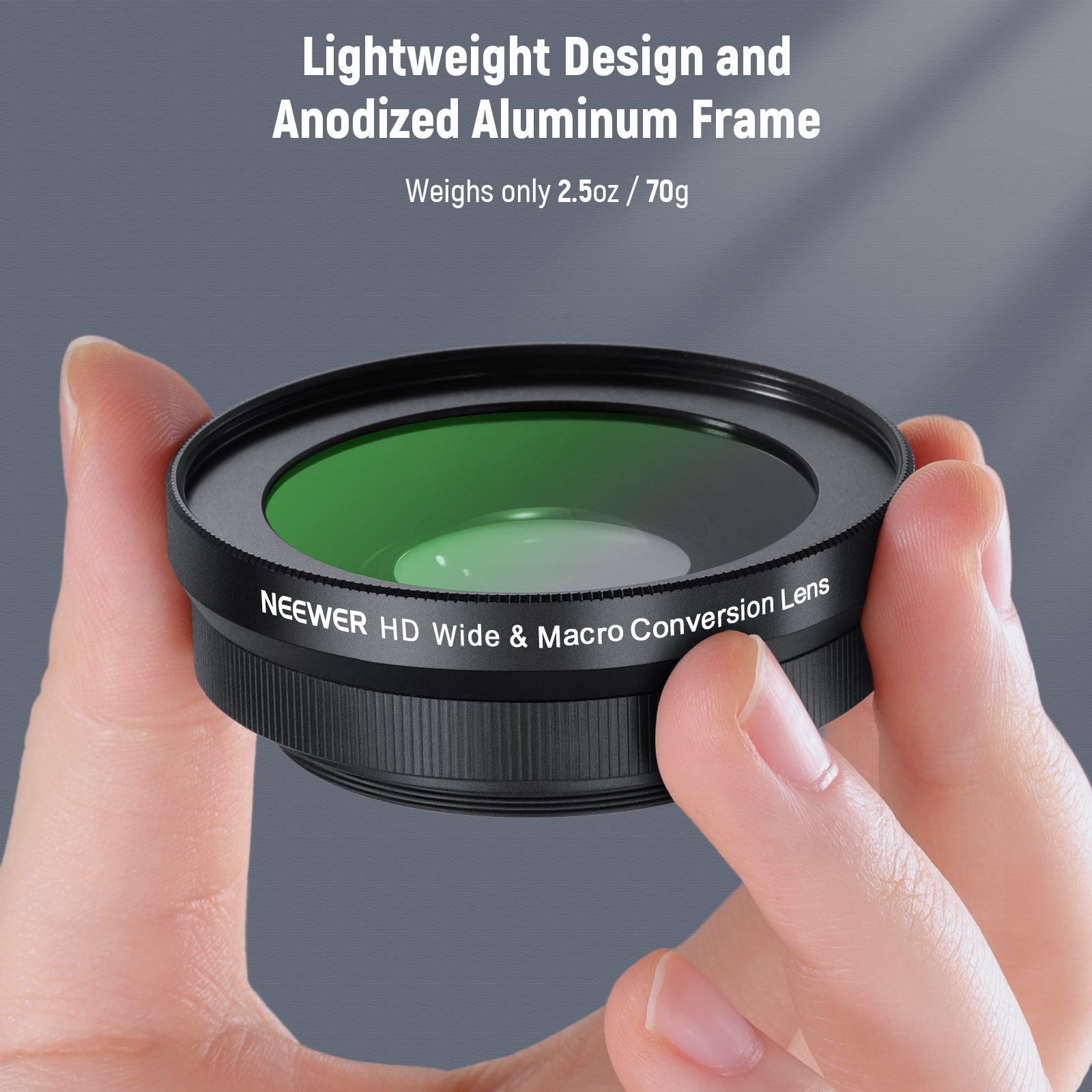 NEEWER LS-30 40.5mm HD Wide Angle Lens For Sony ZV-1F / ZV-E10