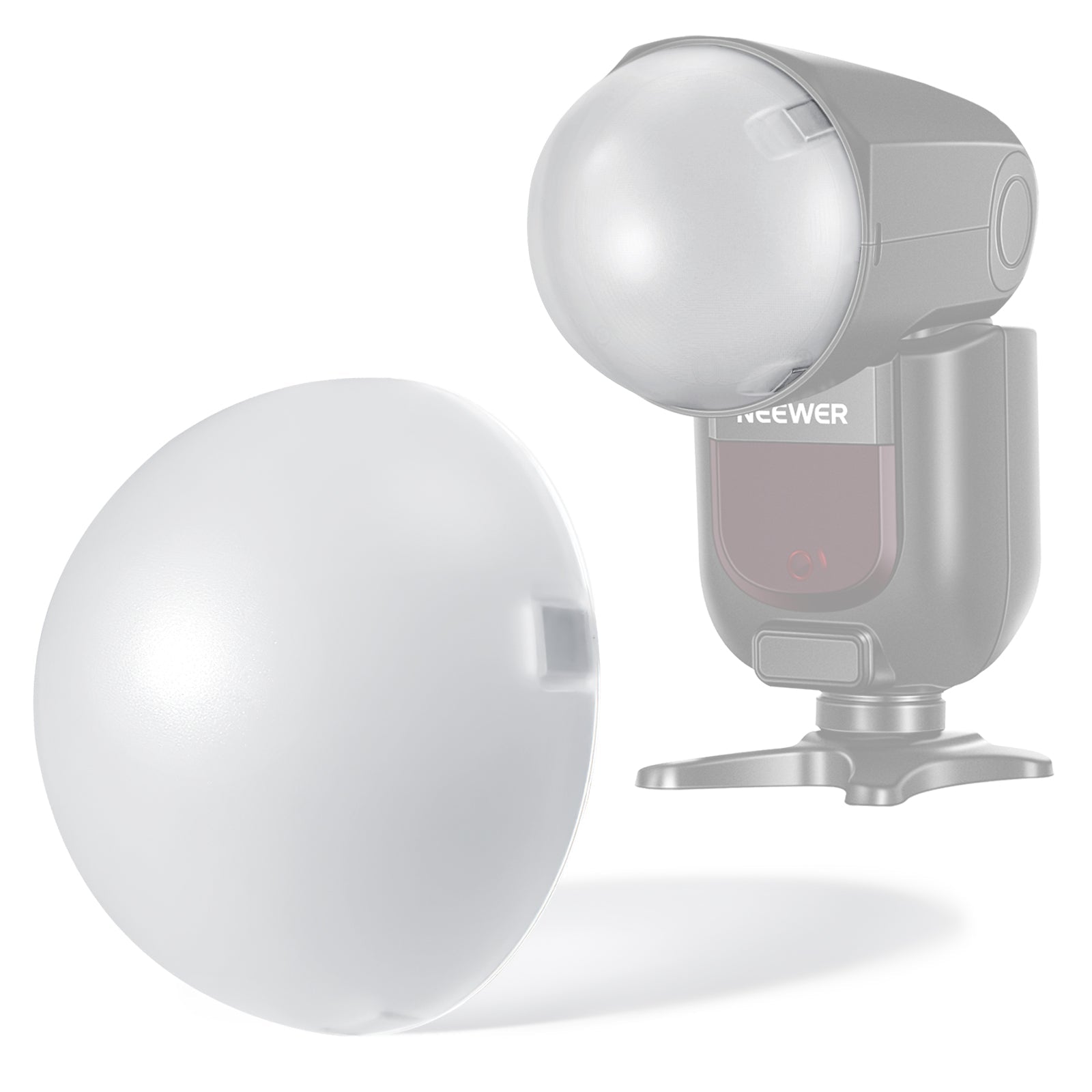 NEEWER M12 Magnetic Dome Diffuser for Z3R Z2PRO Z2 Z1 Speedlite