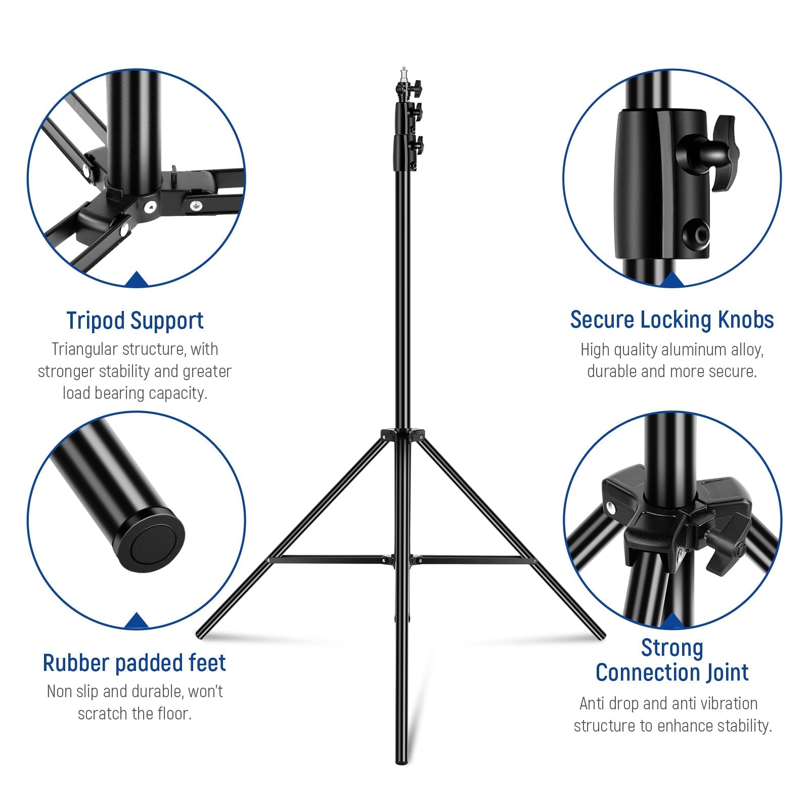 NEEWER ST-260AC 260cm Air Cushioned Light Stand