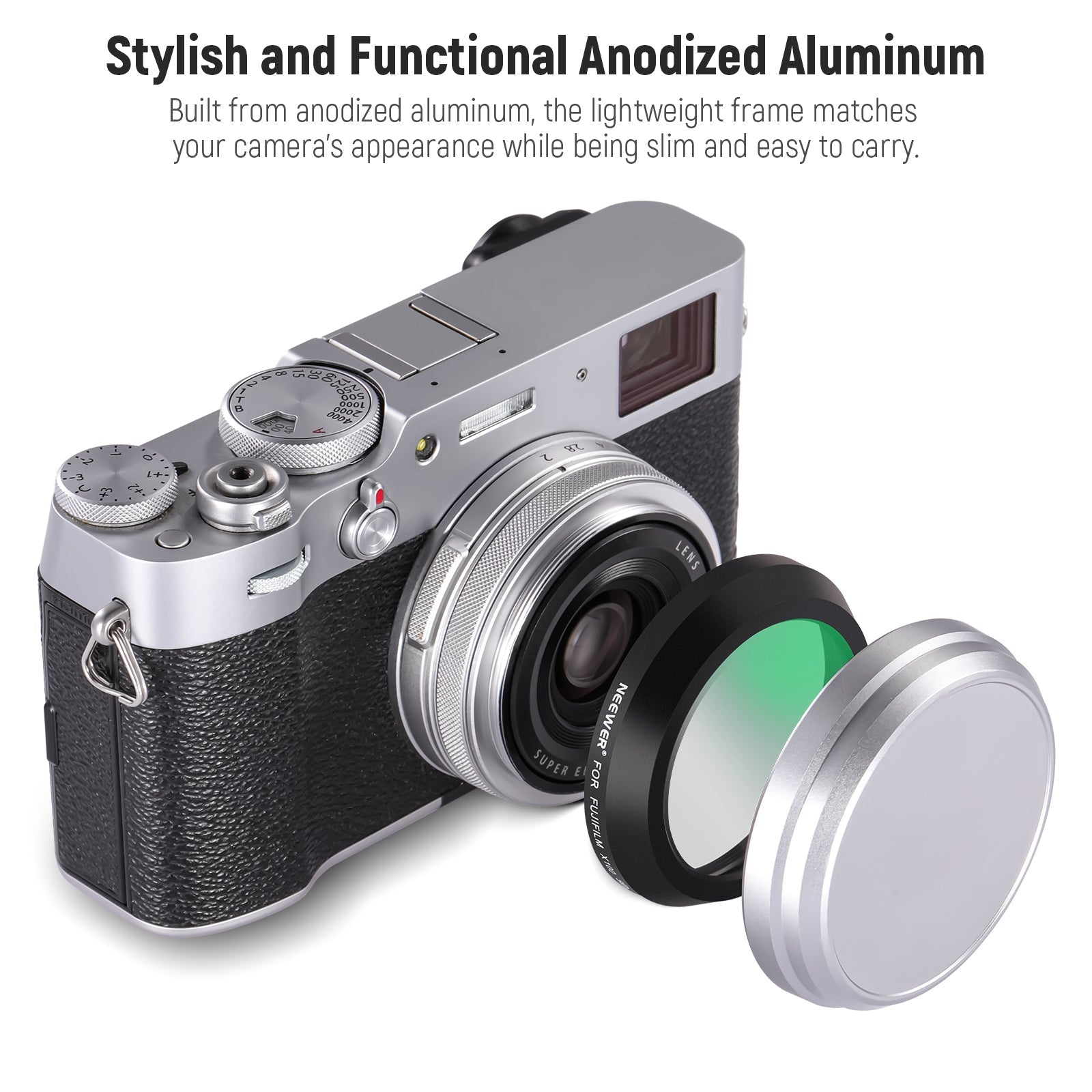 NEEWER UV Protection Filter for Fujifilm X100 Series Cameras