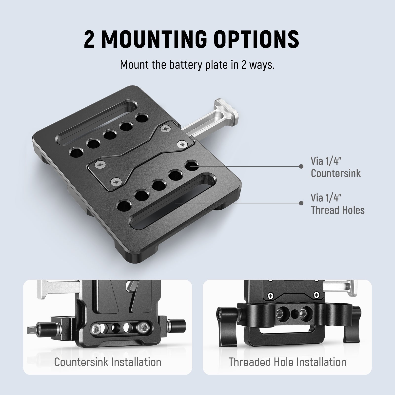 NEEWER PS005 Mini V Mount Battery Plate