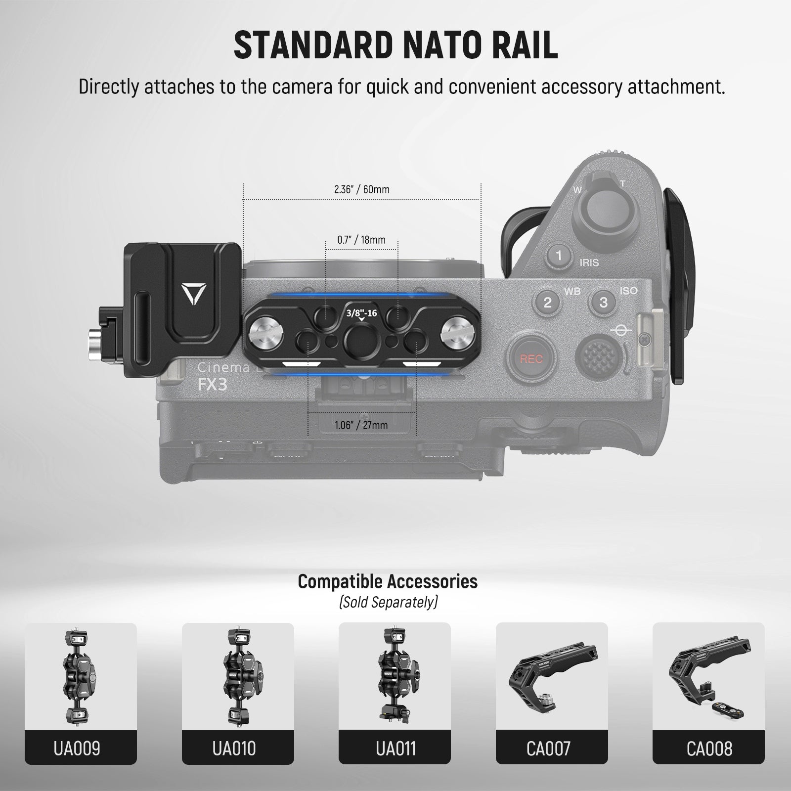 NEEWER CA011/CA024 Camera Cage For Sony FX3/FX30