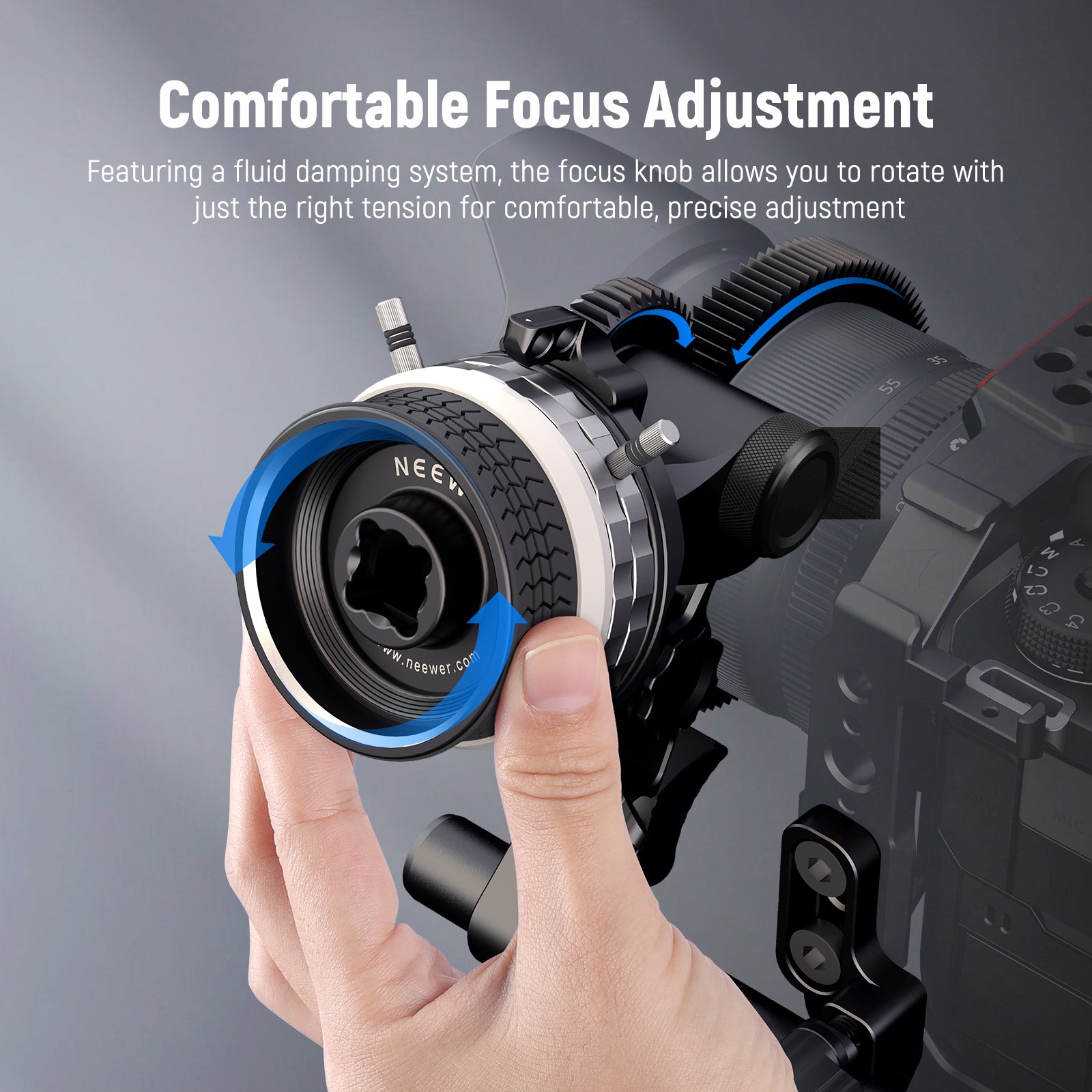 NEEWER PG007/PG006 M0.8-65T/38T Gear for Follow Focus