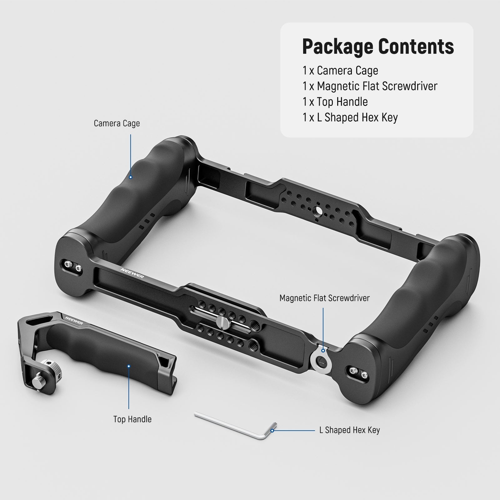 NEEWER CA016T+CA007 Universal Camera Cage