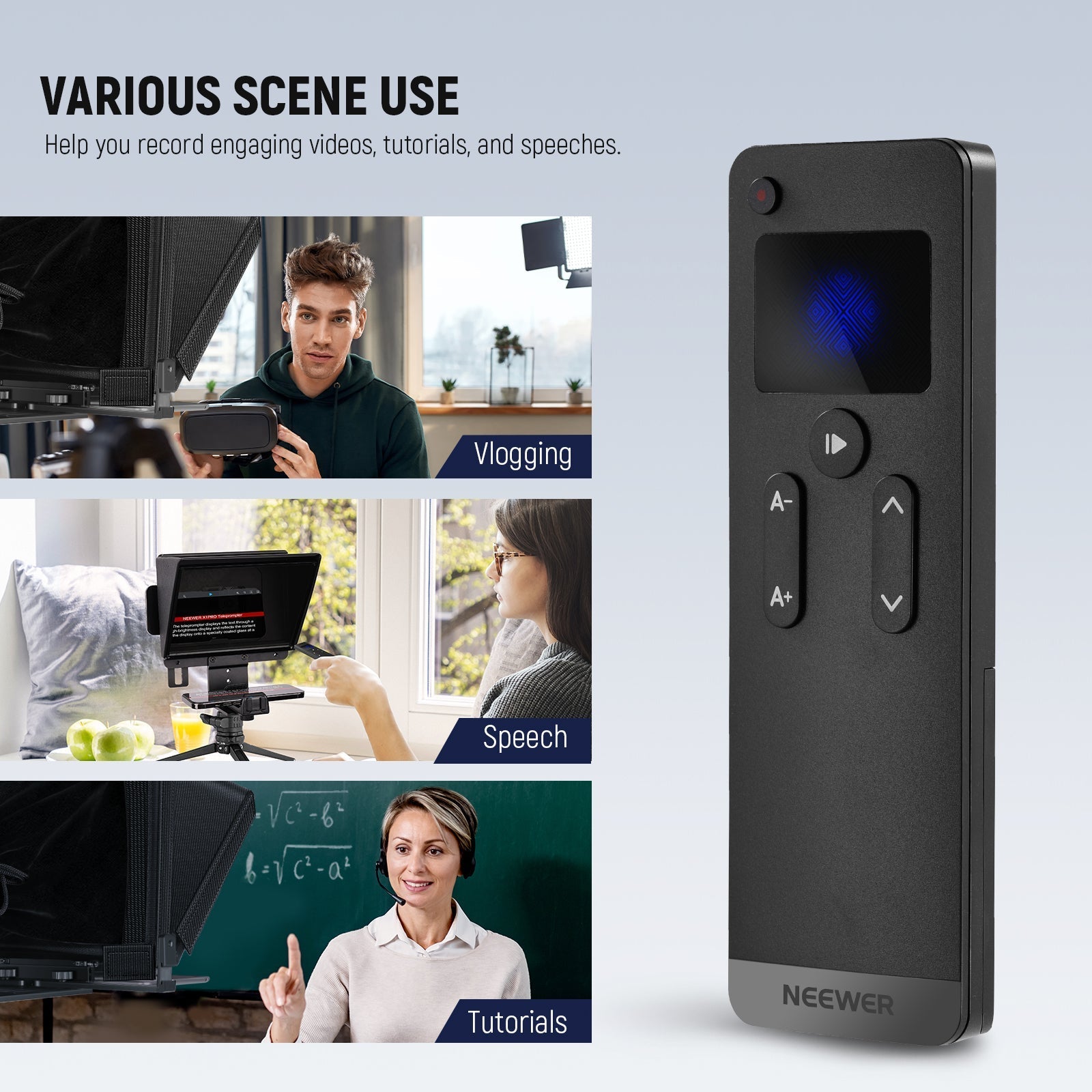 NEEWER RT113 Remote Control for NEEWER Teleprompter App
