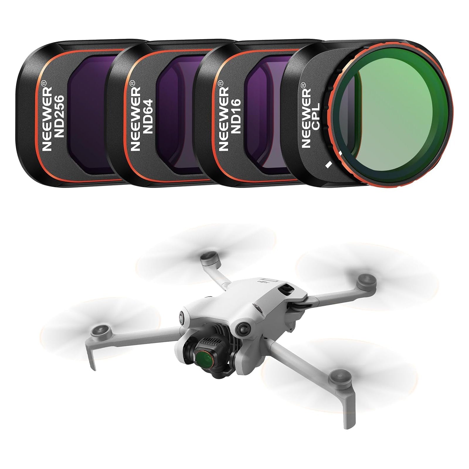 NEEWER 4 Pack ND & CPL Filters Set for DJI Mini 4 Pro