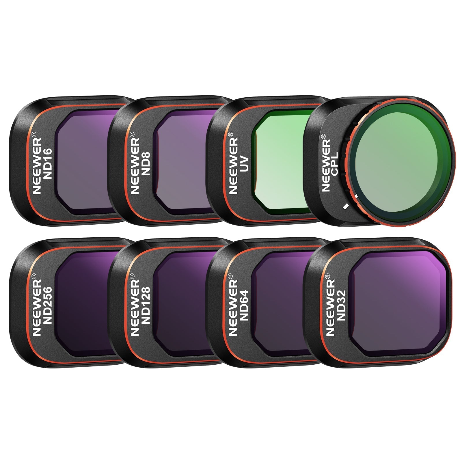 NEEWER 8 Pack ND Filters Set for Mini 4 Pro