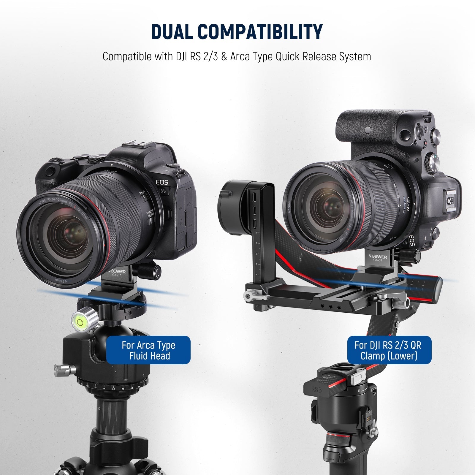 NEEWER Rotatable Camera Lens Collar for Camera