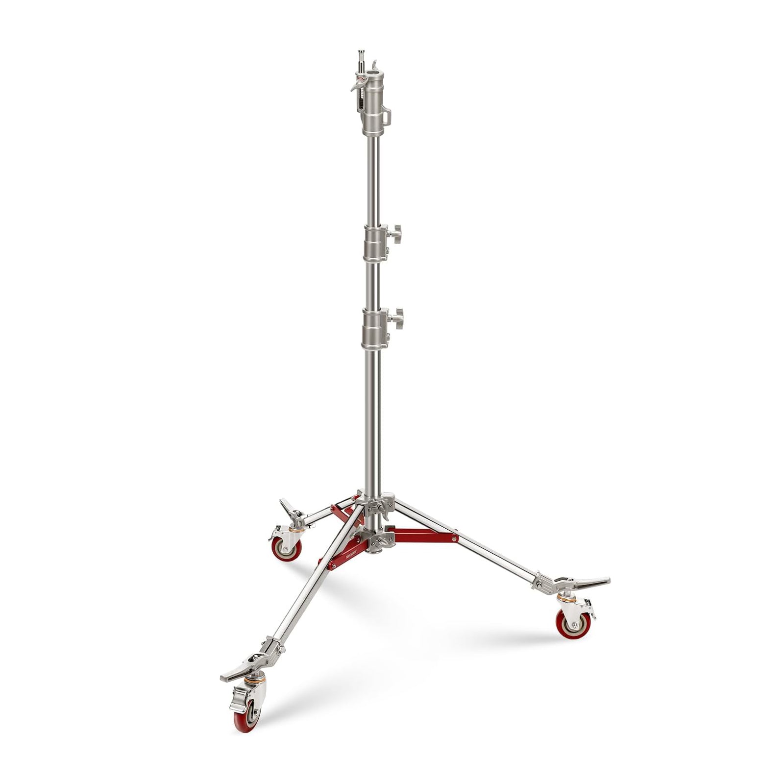 NEEWER ST240SS 240cm Heavy Duty Stainless Steel Light Stand with Casters
